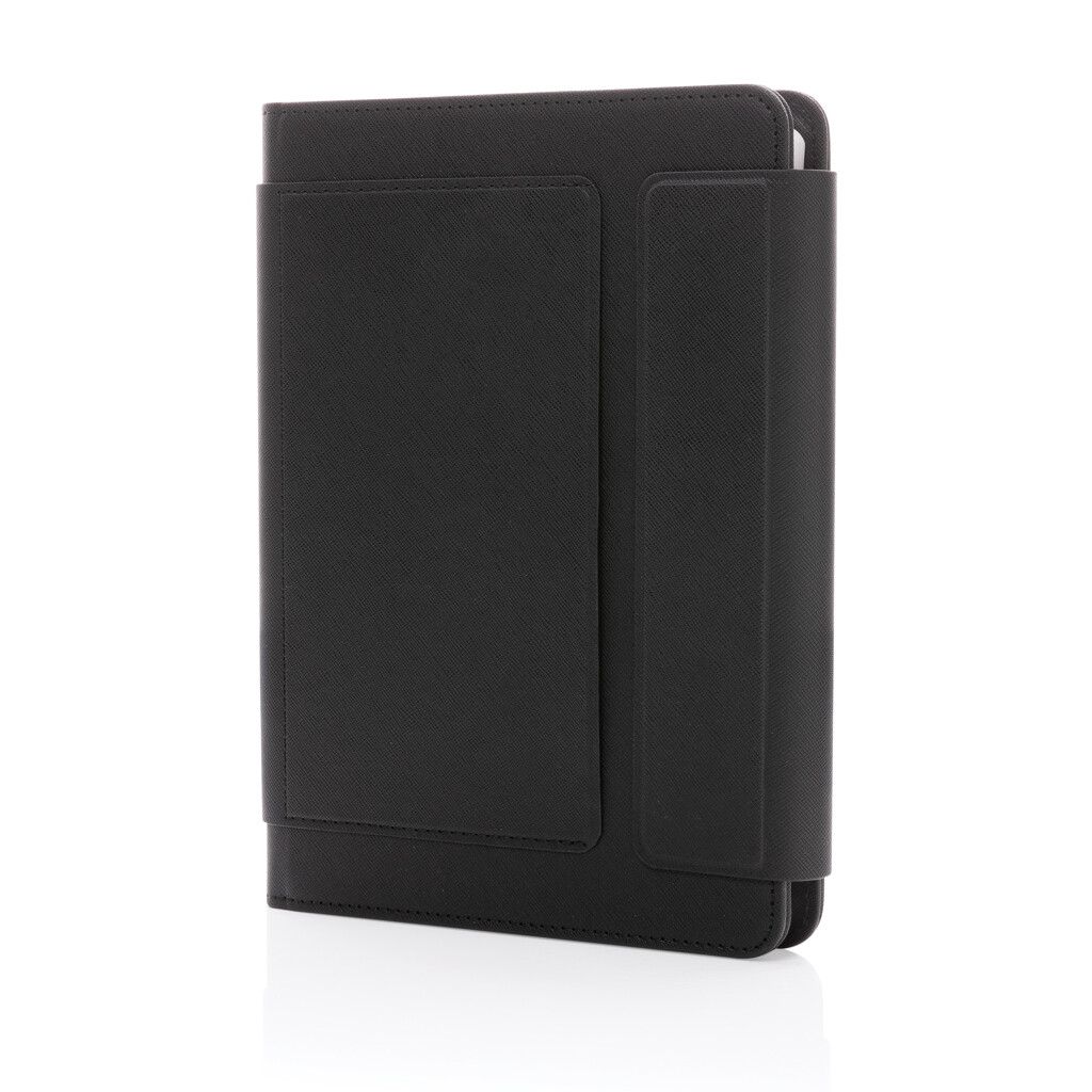 Swiss Peak Heritage RCS rPU A5 Steinpapier Portfolio - schwarz-123