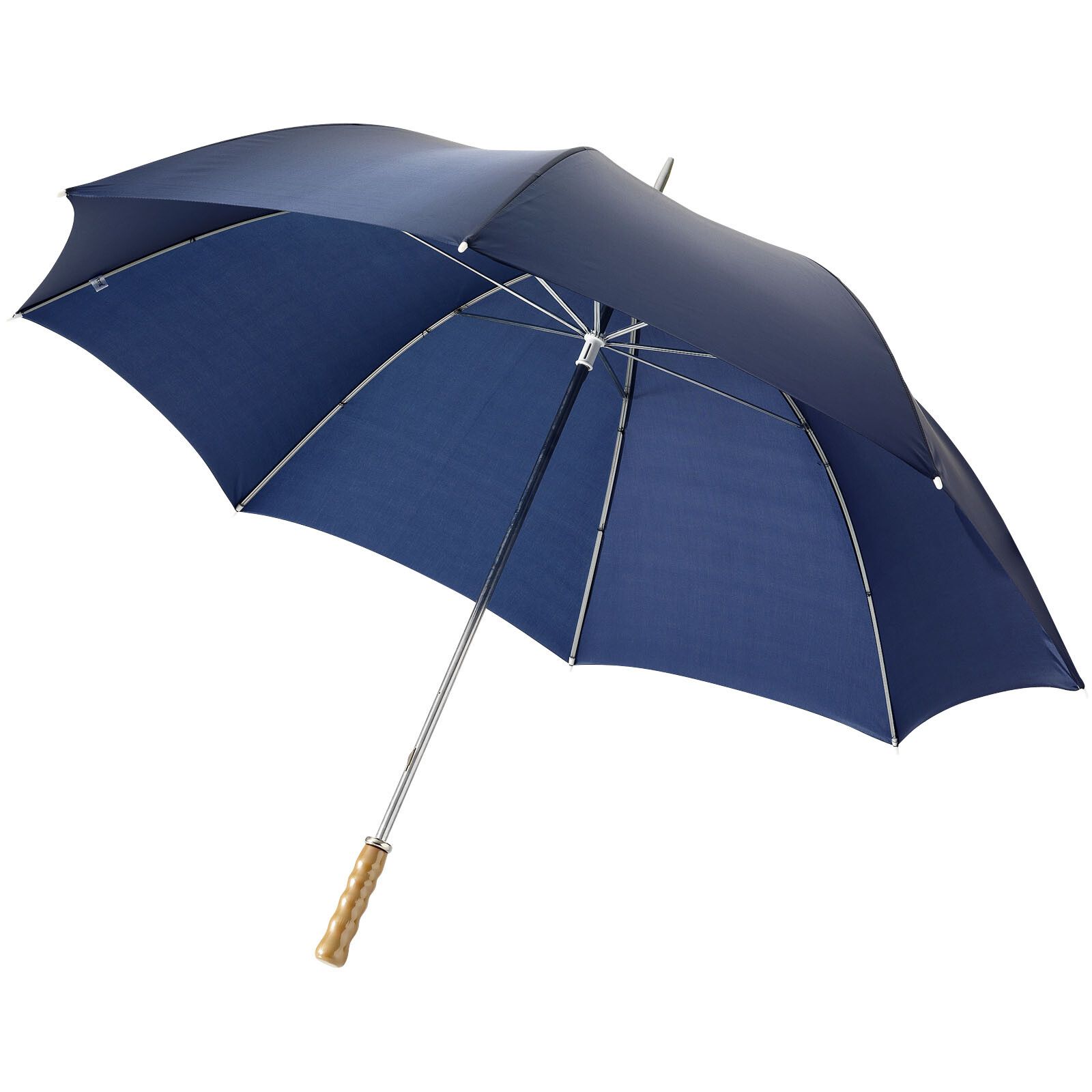 Karl 30" Golfschirm mit Holzgriff - navy-218