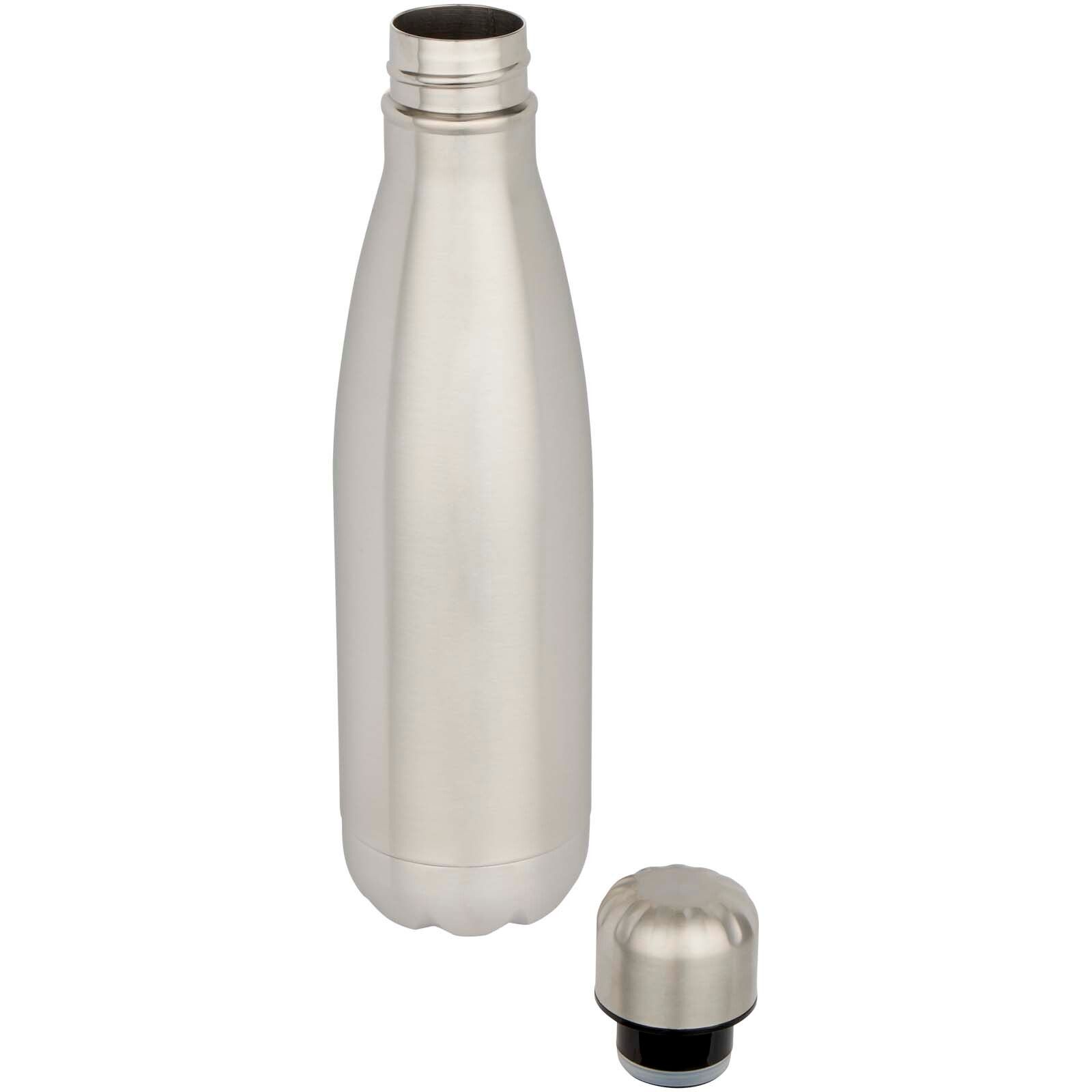 Cove 750 ml RCS-zertifizierte, einwandige Trinkflasche aus recyceltem Edelstahl - edelstahl grau-977