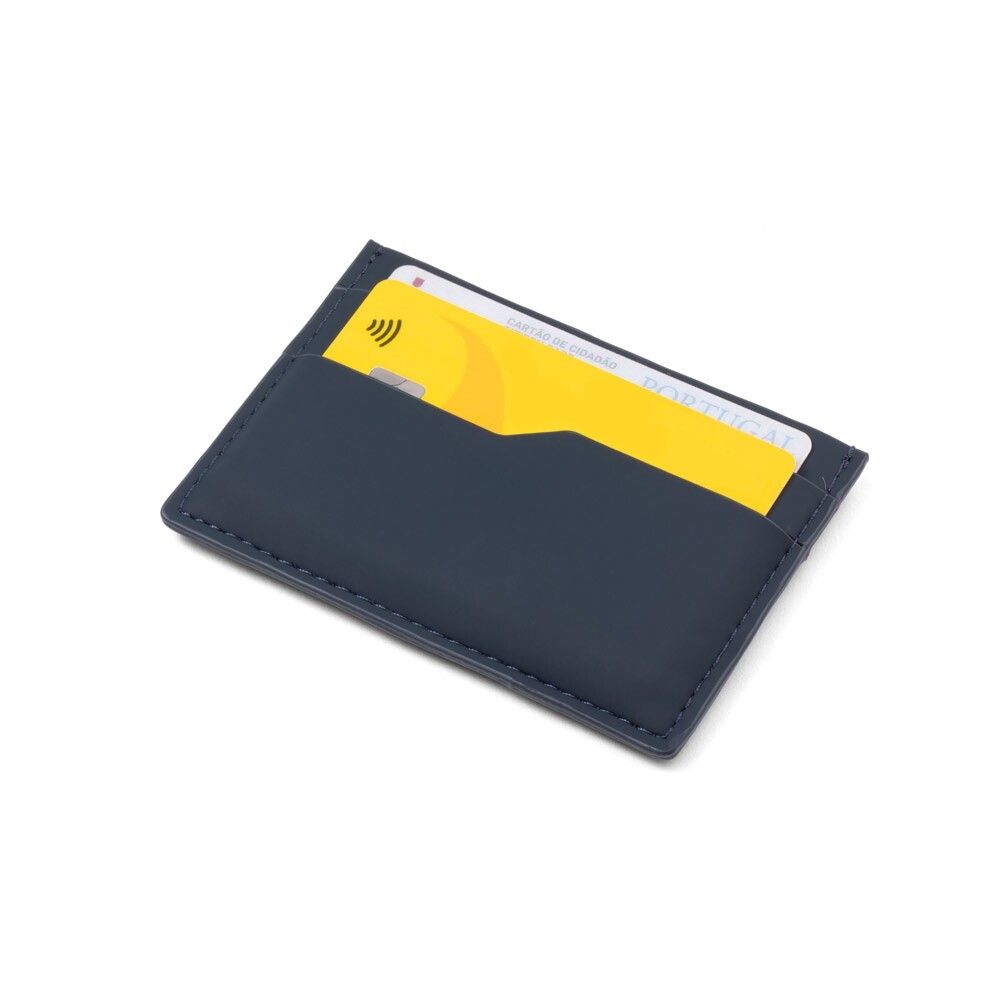 VENTURE WALLET PU-Kartenetui für 5 Karten mit RFID-Schutz - blau-442