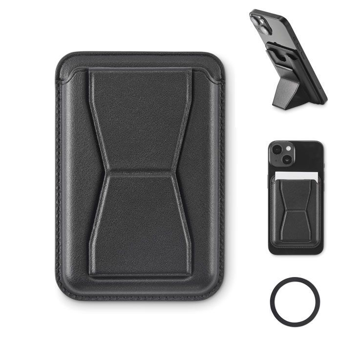 2in1 Smartphone-Halter LEAMAG - schwarz-24