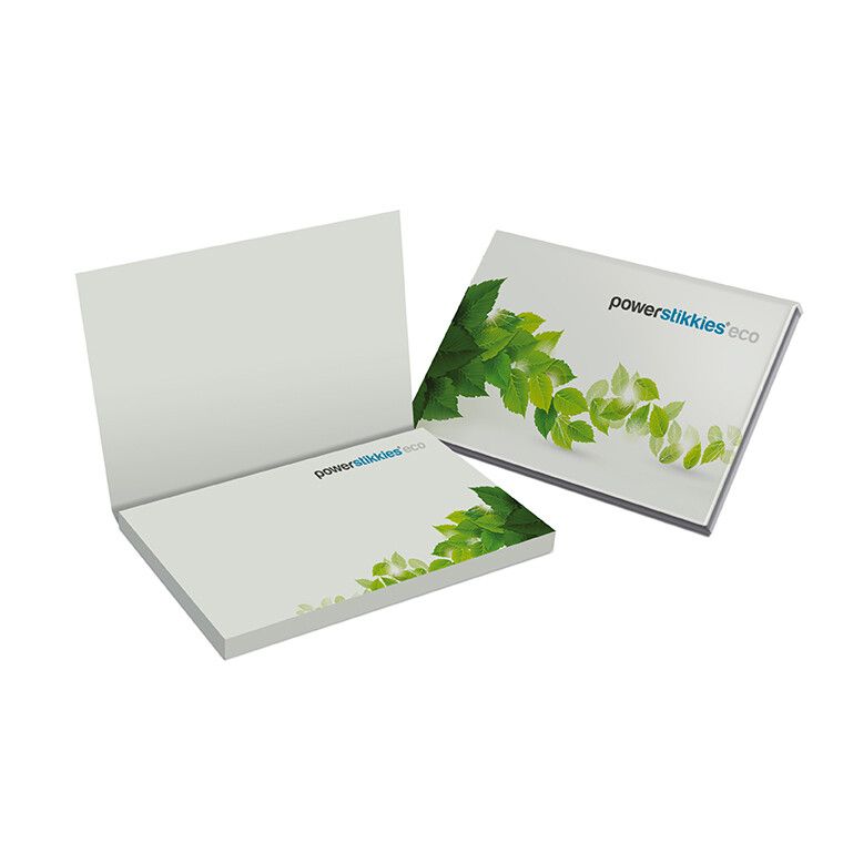 Recycling Haftnotizen im Kartonumschlag powerstikkies eco 100 x 70 mm-691