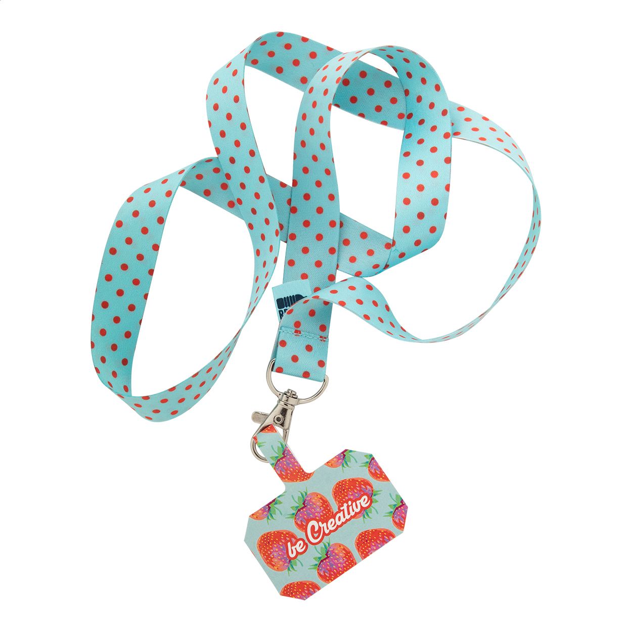 Subyard Mobile RPET individuelles RPET Handyhalter-Lanyard - weiß-671