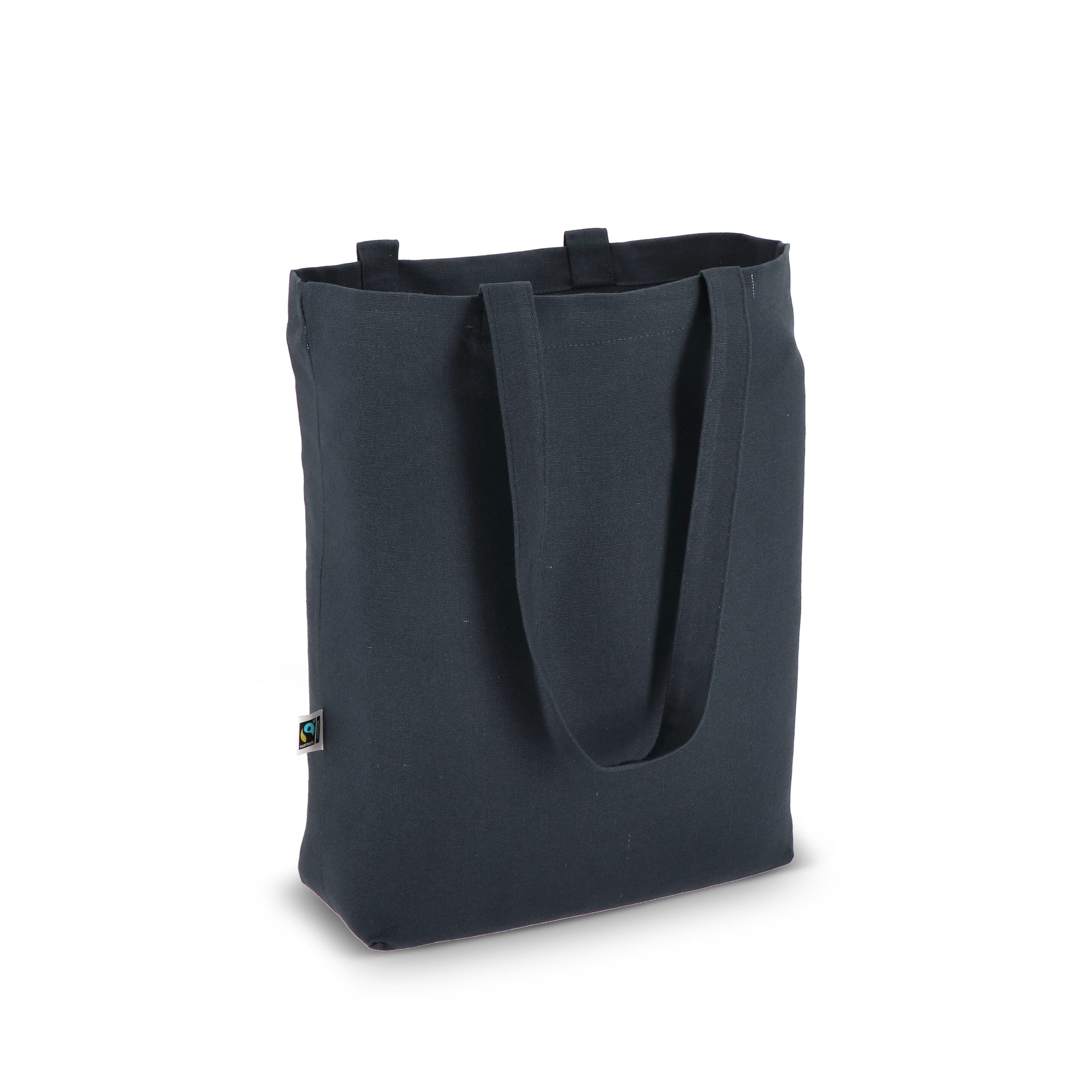 Tasche Fairtrade 270g 42x12x43cm - dunkelblau-594