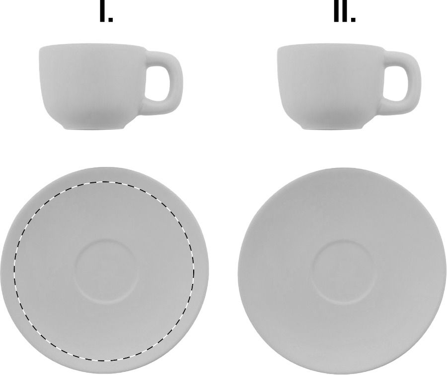 Veredelungsposition Untertasse 1