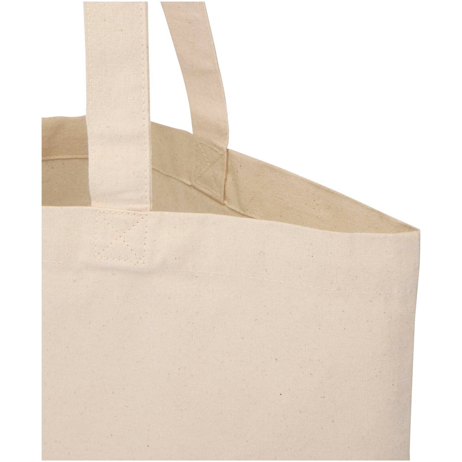 Peru Blend 180 g/m² Tragetasche aus GRS recycelter Baumwolle 7L - natur-586