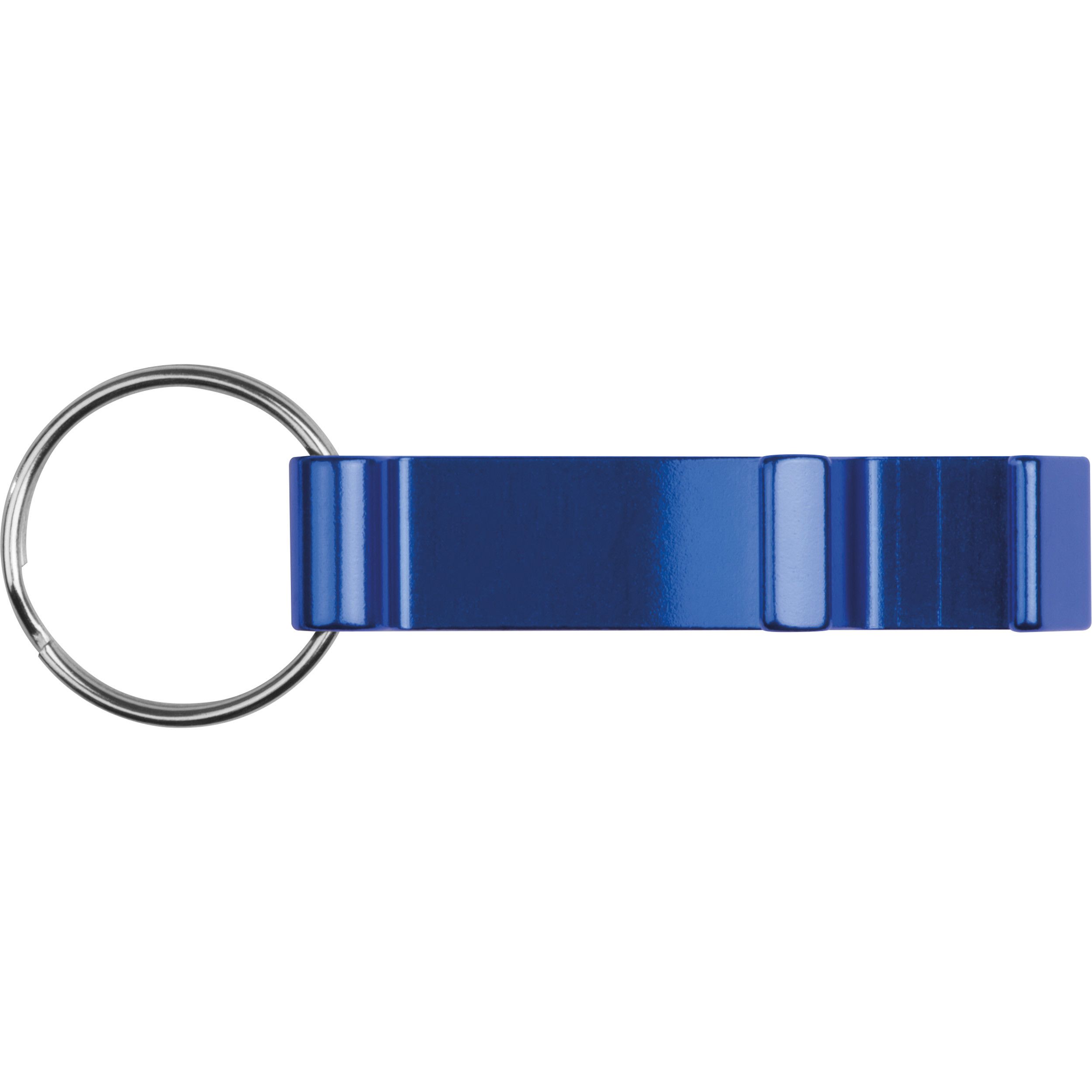 Schlüsselanhänger mit Flaschenöffner - blau-299
