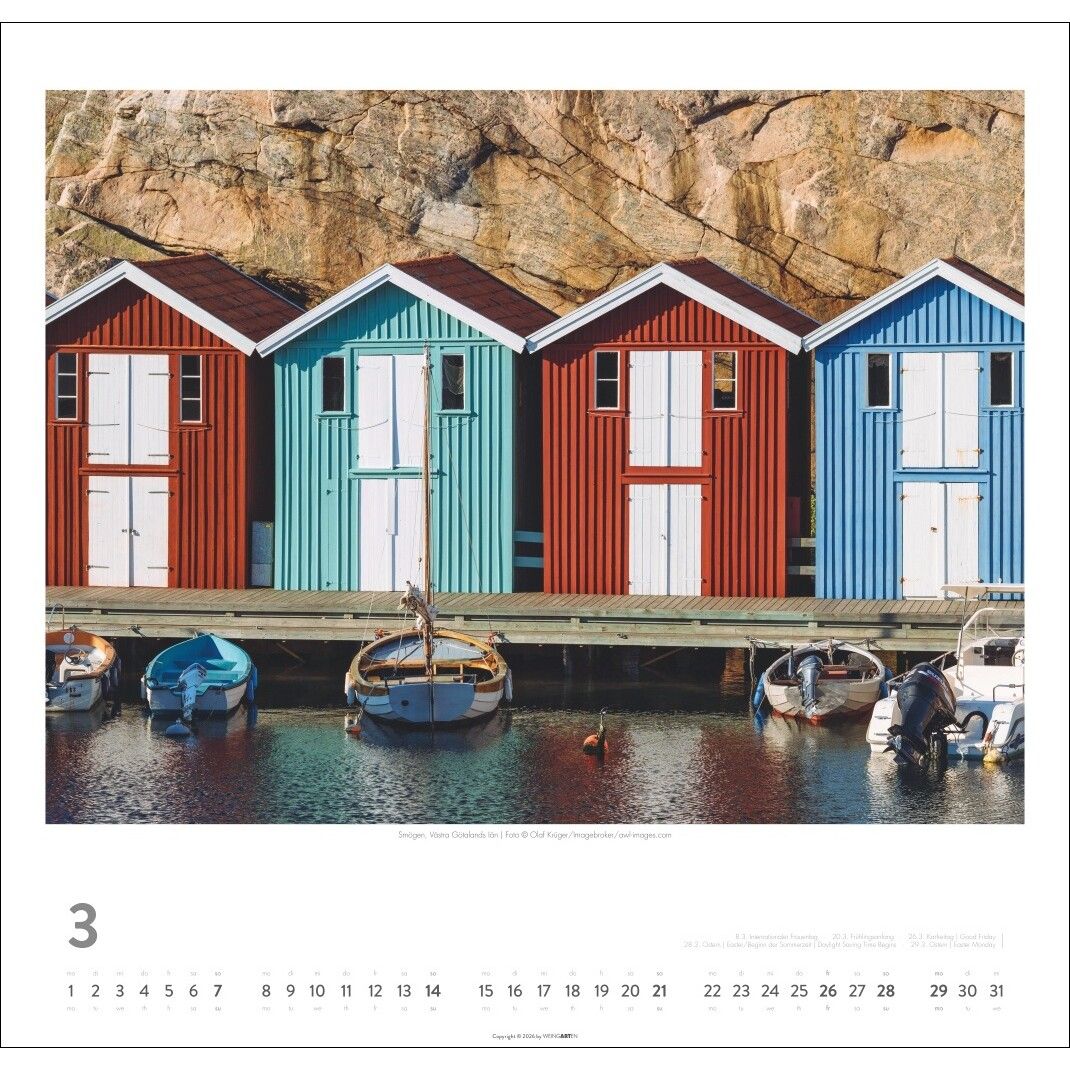 Schweden - Reise & Städte Kalender-967