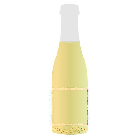 Veredelungsposition Flasche Vorderseite