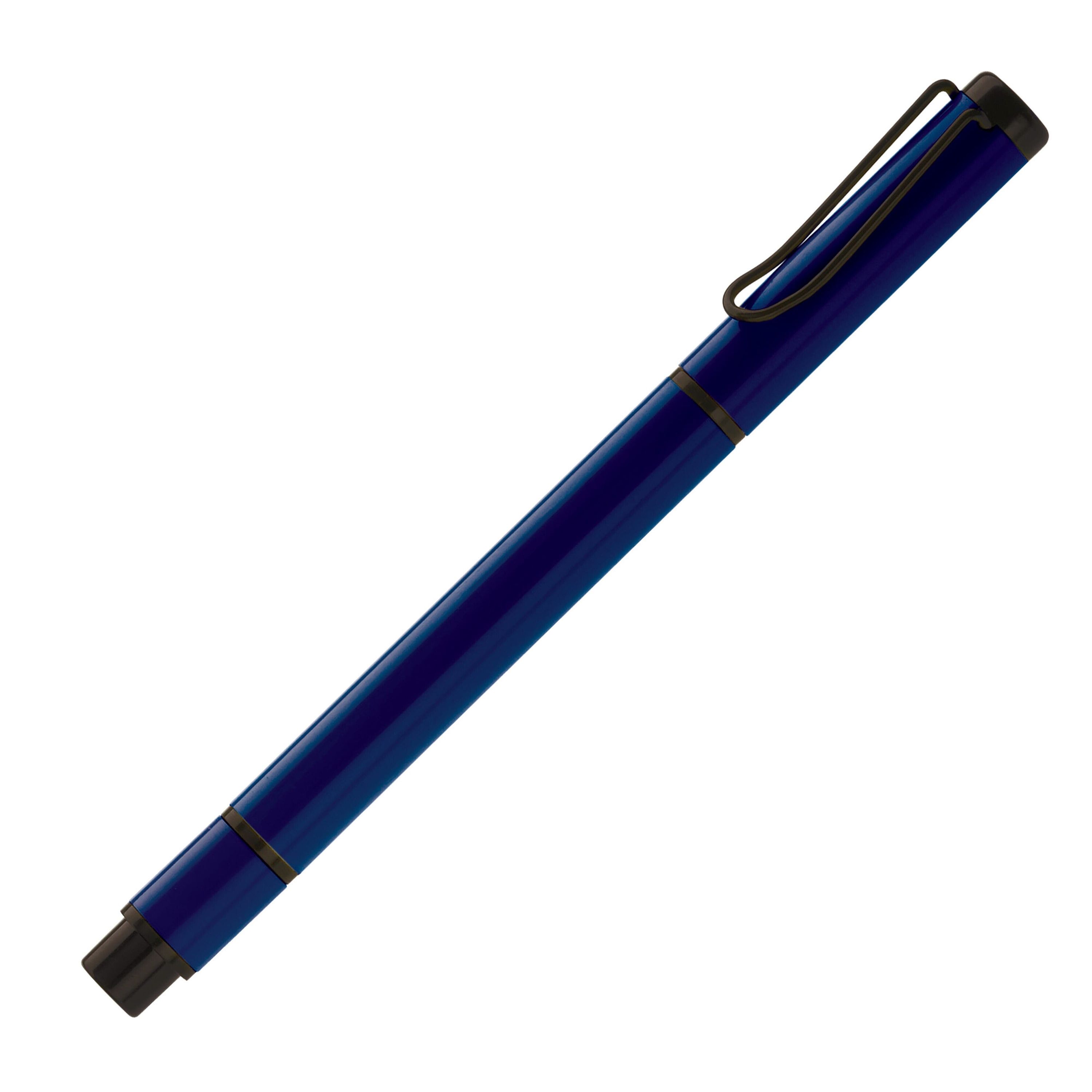 Kugelschreiber mit Textmarker 2in1 - dunkelblau-797