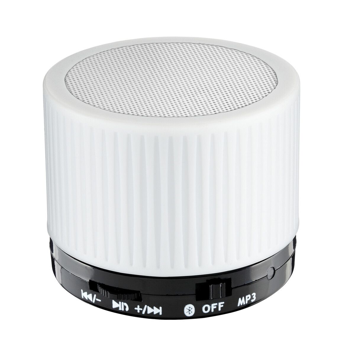 Bluetooth®-Lautsprecher myFERNLEY mit Gitter und Hülle - schwarz - weiß - weiß-642