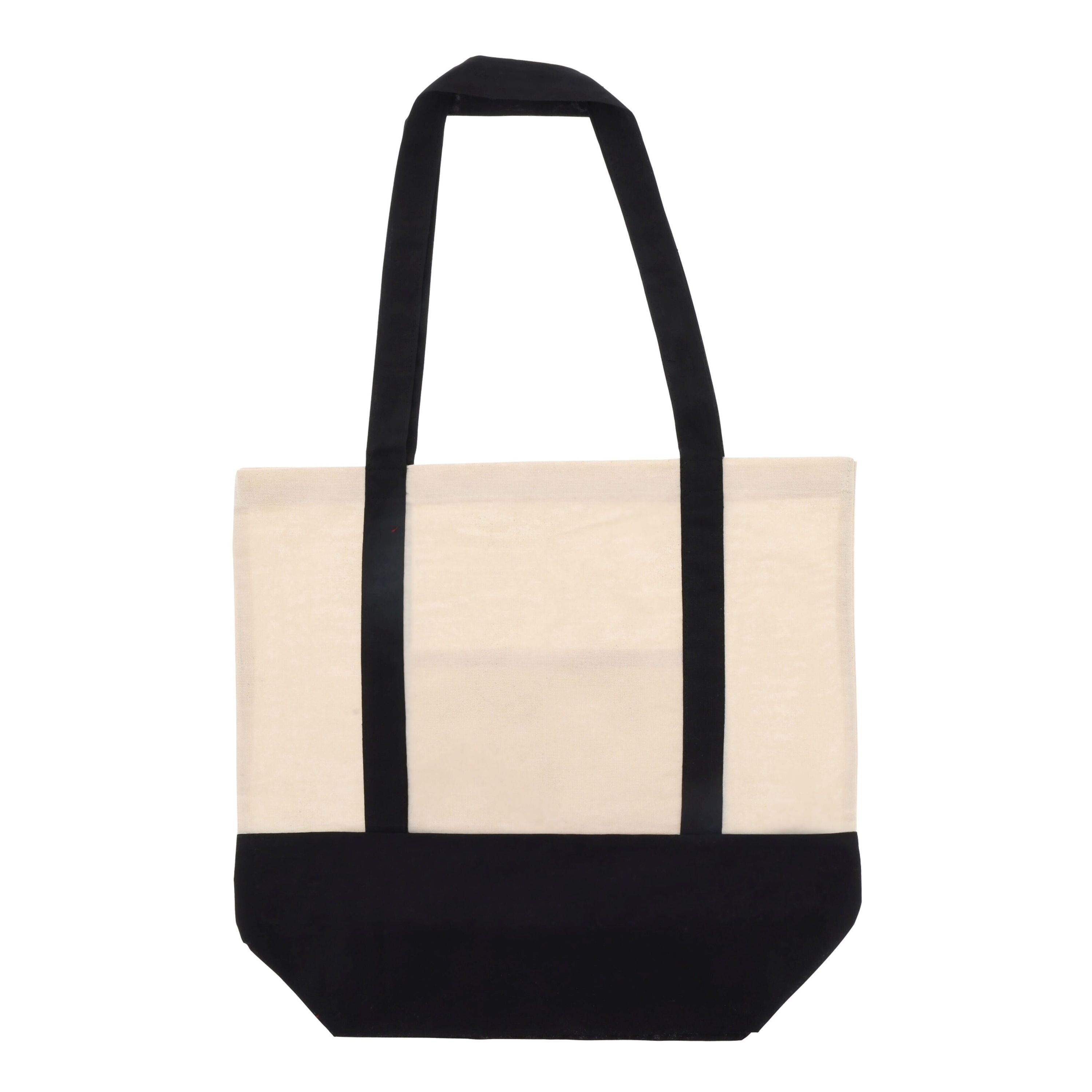 Einkaufstasche aus Baumwolle OEKO-TEX® 140g/m² 40x10x35cm - schwarz-53