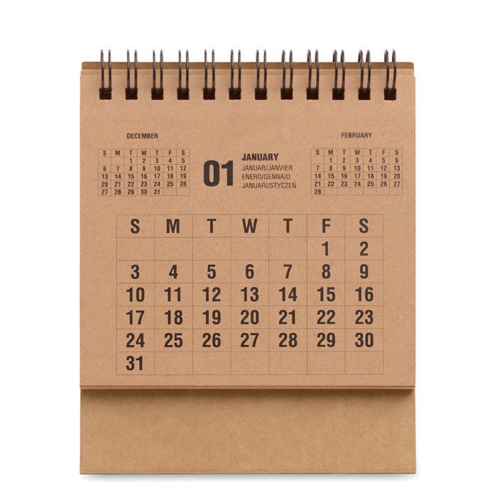 4-Jahres-Tischkalender YEARS - beige-256