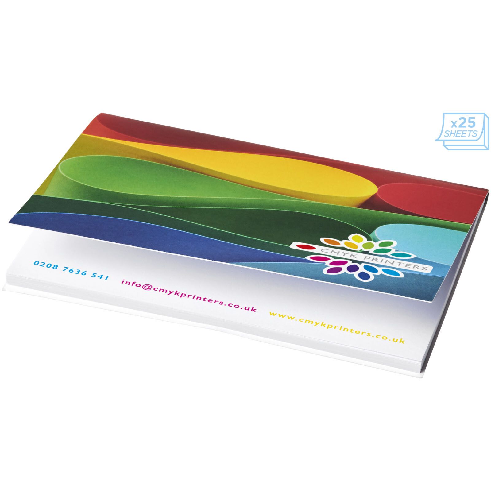 Sticky-Mate Haftnotizen A7 100x75mm - weiss-590