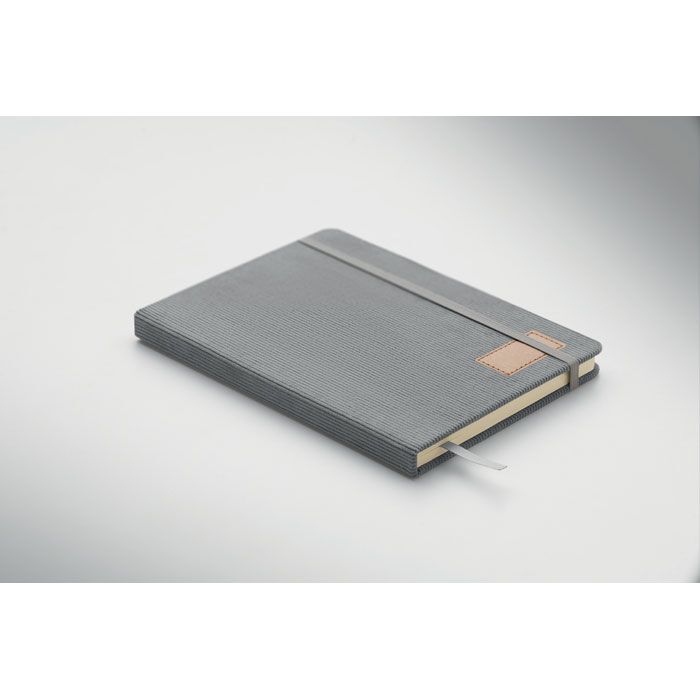DIN A5 Notizbuch RPET CORDI NOTE - grau-387
