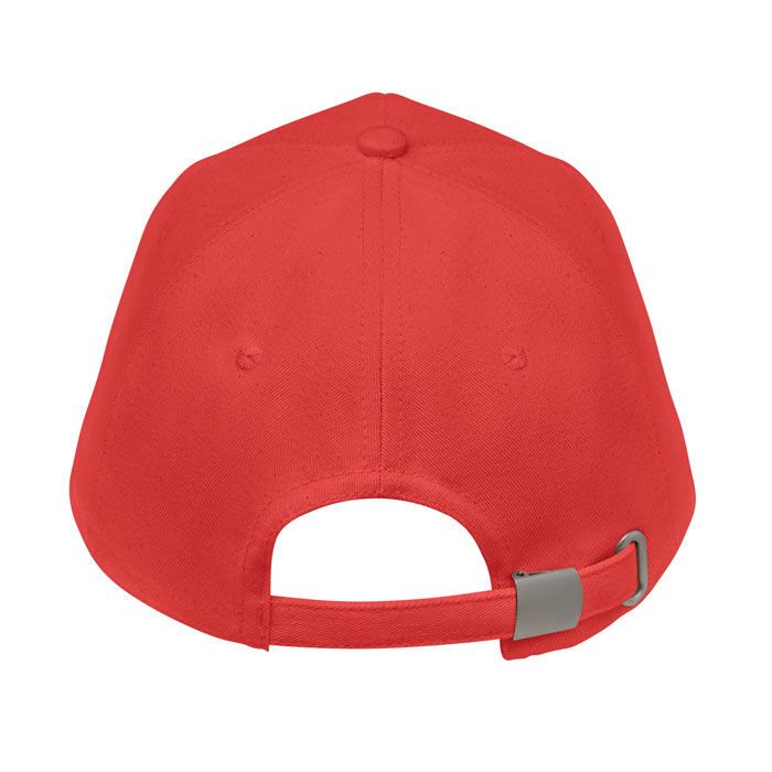 Baseballkappe Organic Cotton BICCA CAP - rot-104