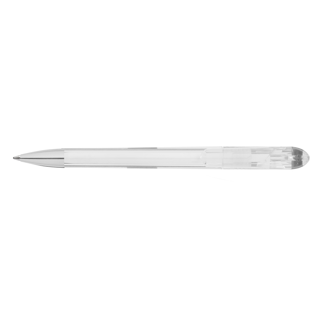 Spot Transparent Si Druckkugelschreiber - klar-888