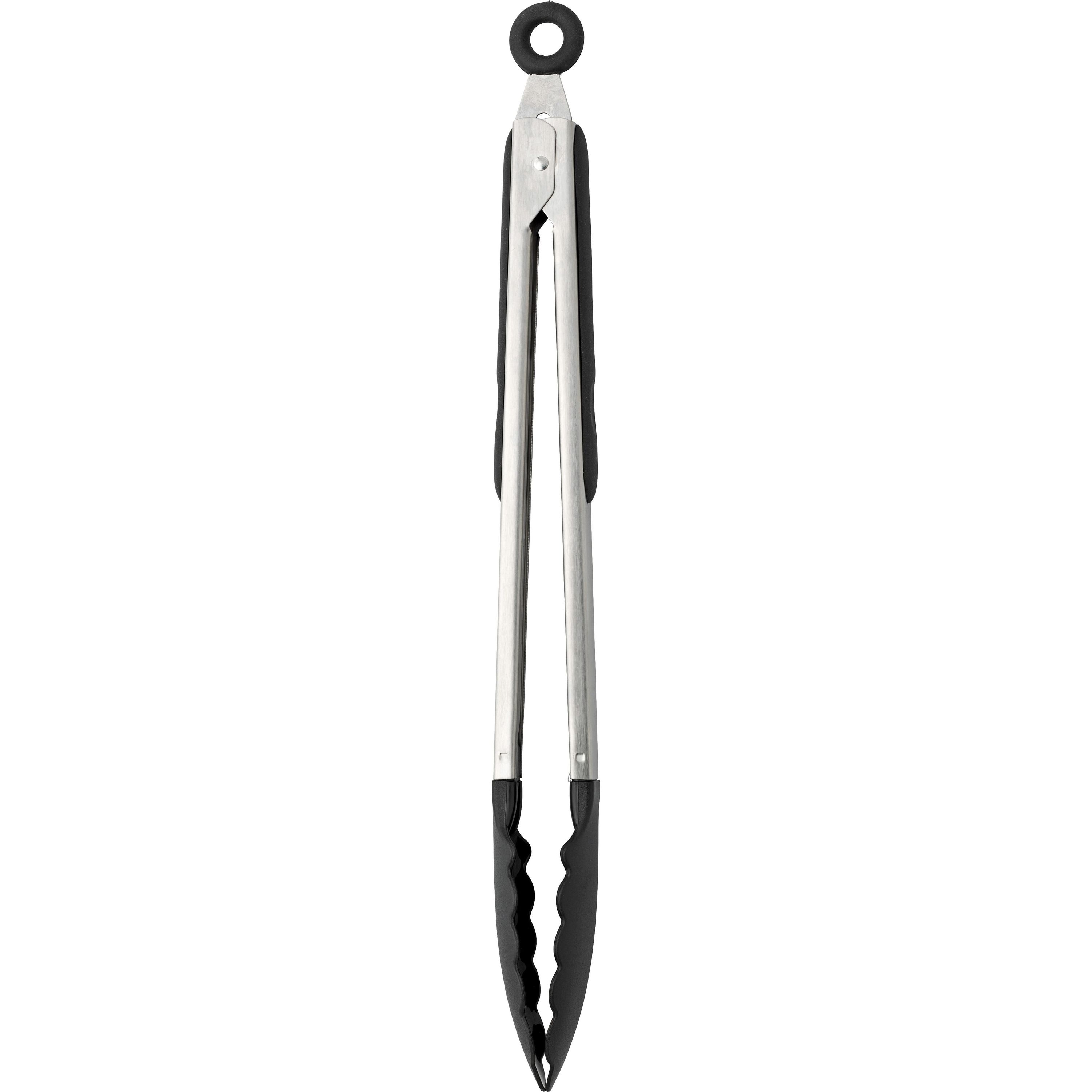 Grillzange aus Edelstahl Maeve - schwarz - silber-8