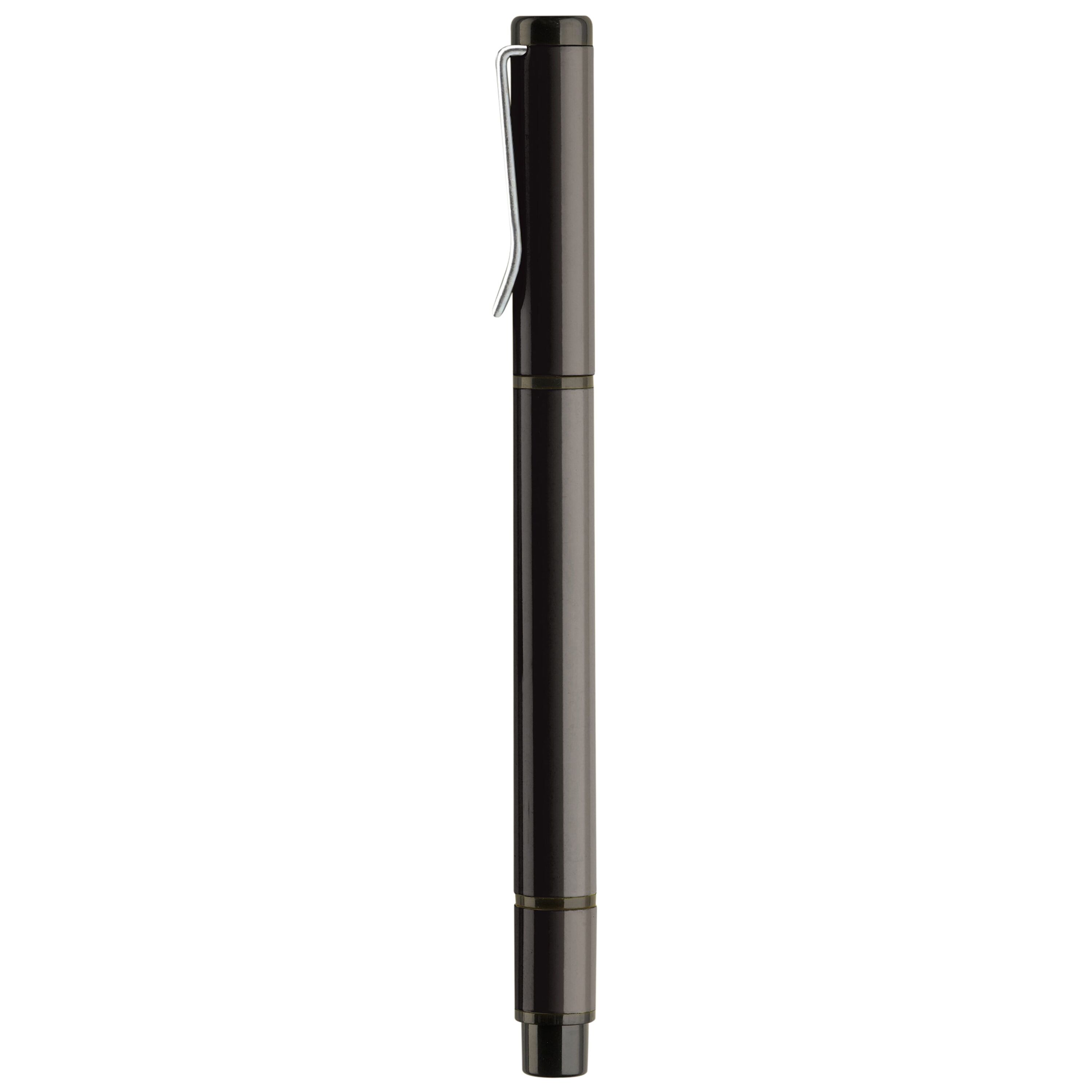 Kugelschreiber mit Textmarker 2in1 - schwarz-568