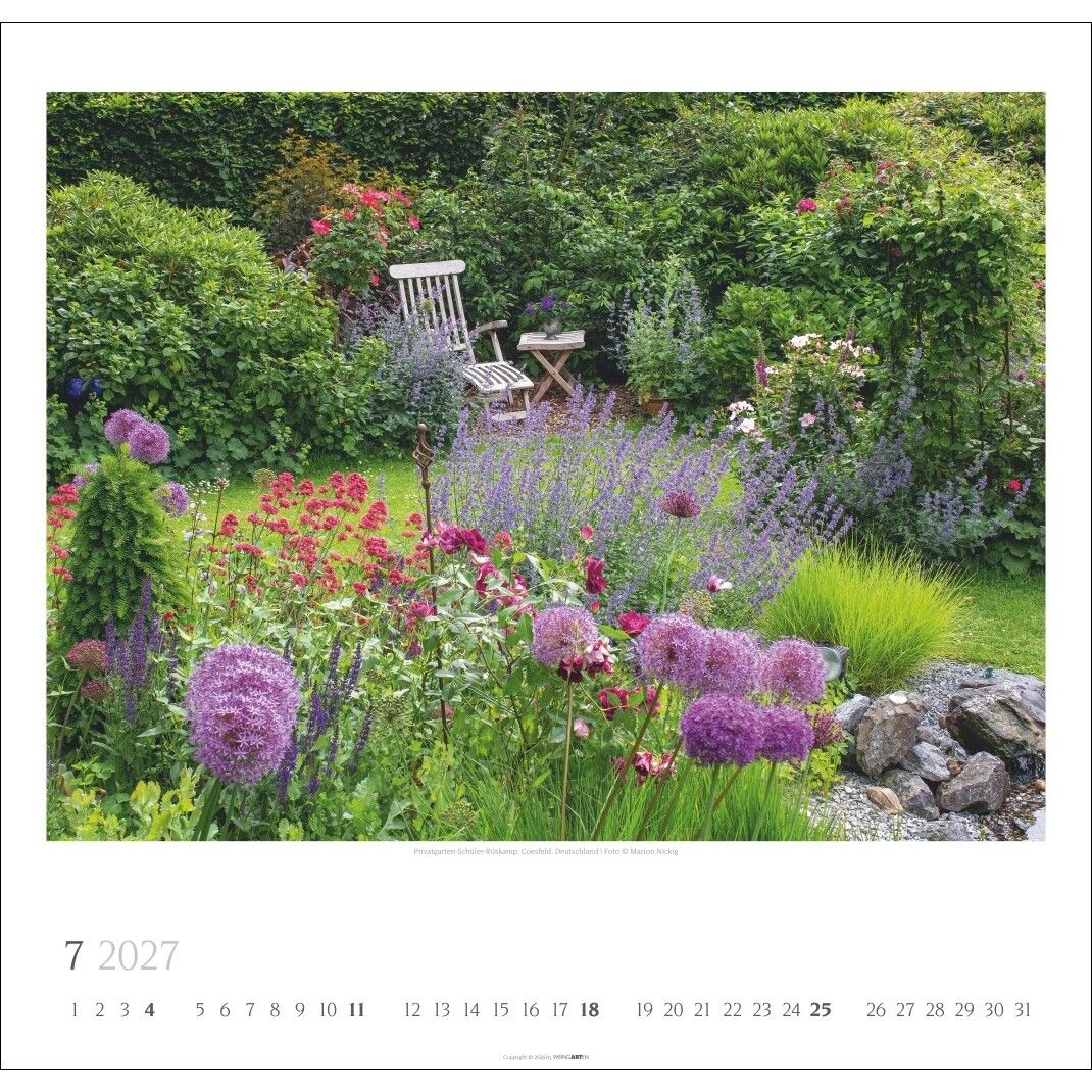 Gartenträume - Blumen & Garten  Kalender-894