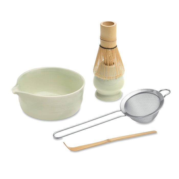 Matcha-Set 5-teilig MATCHY - mintgrün-6
