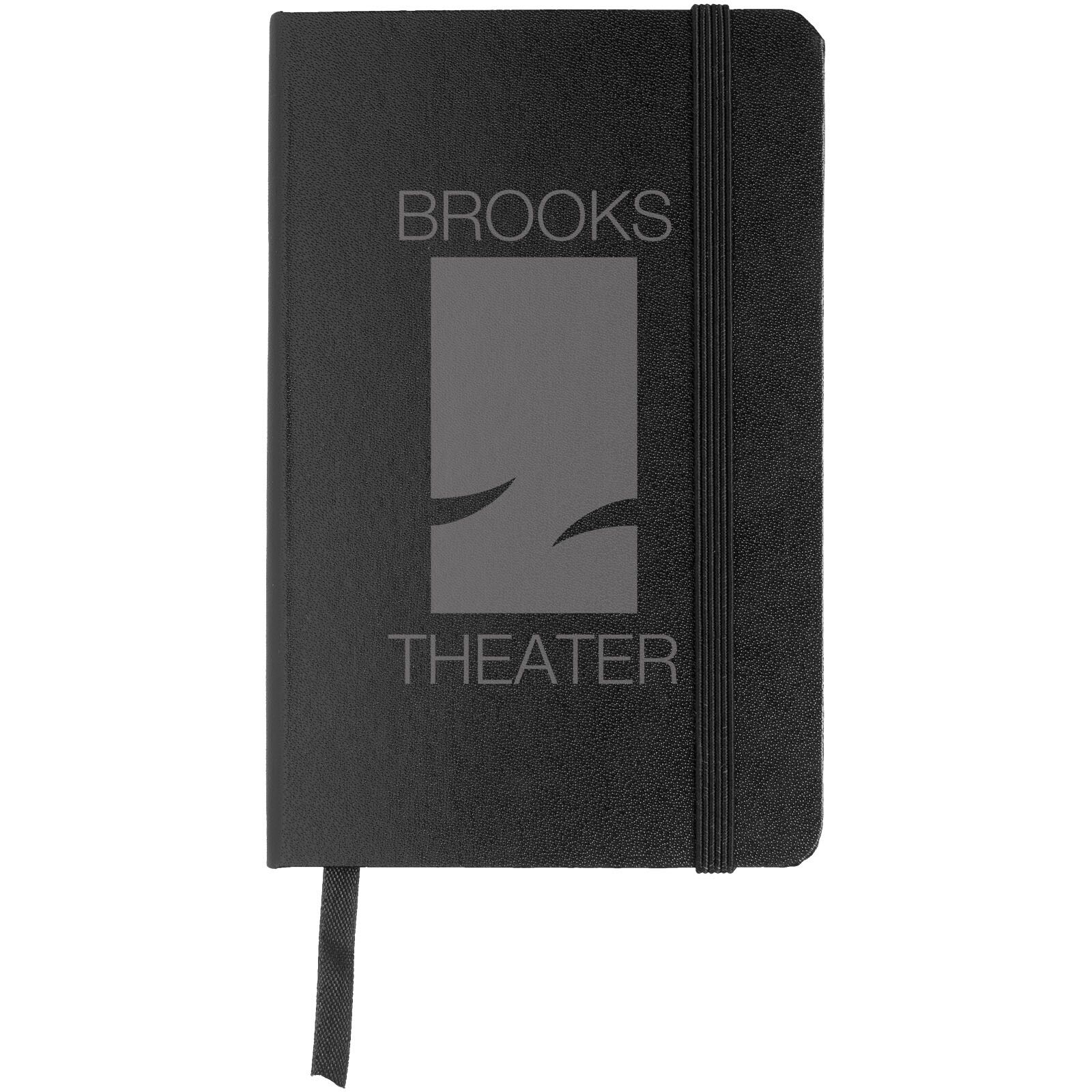 Classic A6 Hard Cover Notizbuch - schwarz-825