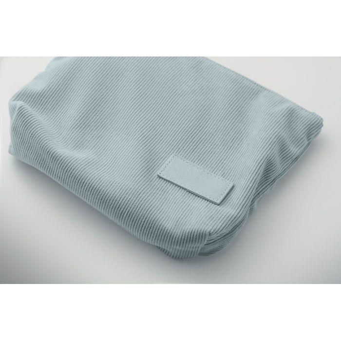 Kosmetiktasche Kord-Polyester CORDY T - babyblau-469