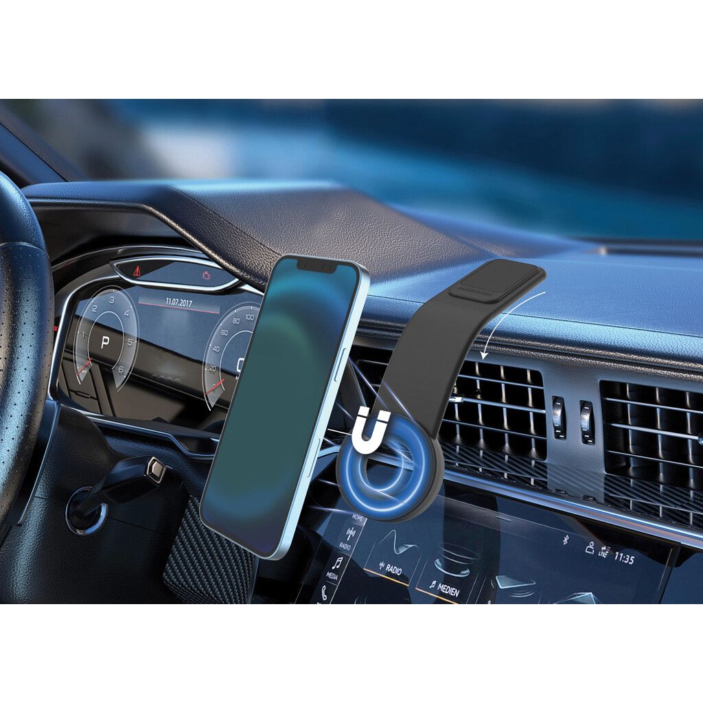 DriveGrip Universal-Magnethalterung aus RCS rec. Kunststoff - schwarz-833