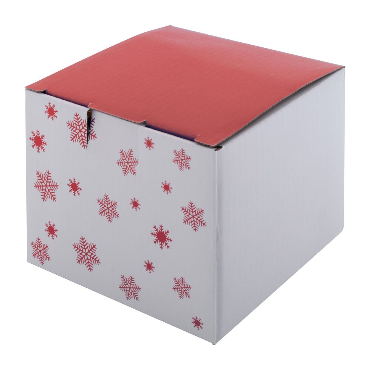 Nakkala Vintage Weihnachtstasse - rot - weiß-582