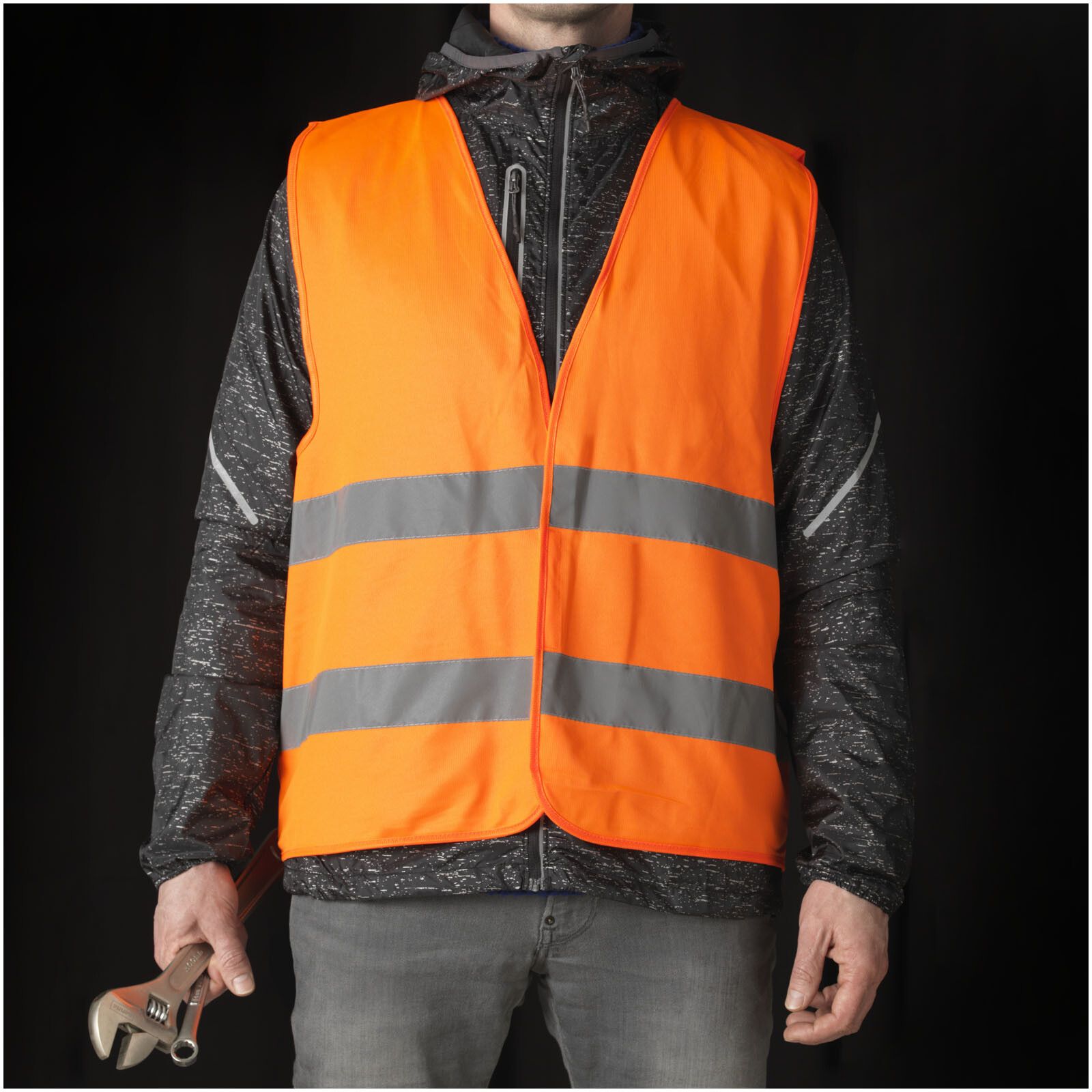 RFX Watch-out Sicherheitsweste im Beutel für den professionellen Einsatz - neonorange-846