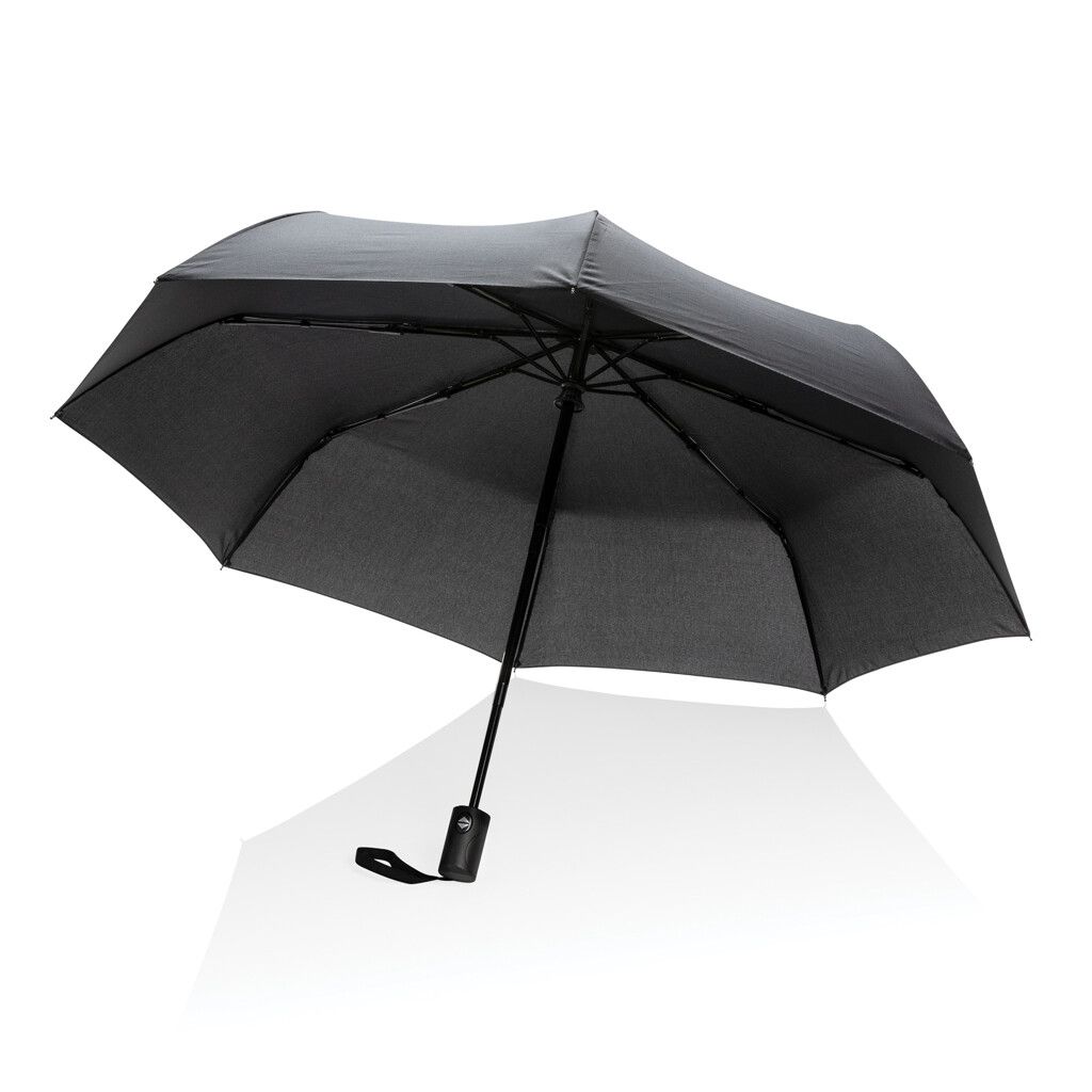 21" Impact AWARE™ RPET 190T Mini-Schirm automatic open/close - schwarz-649