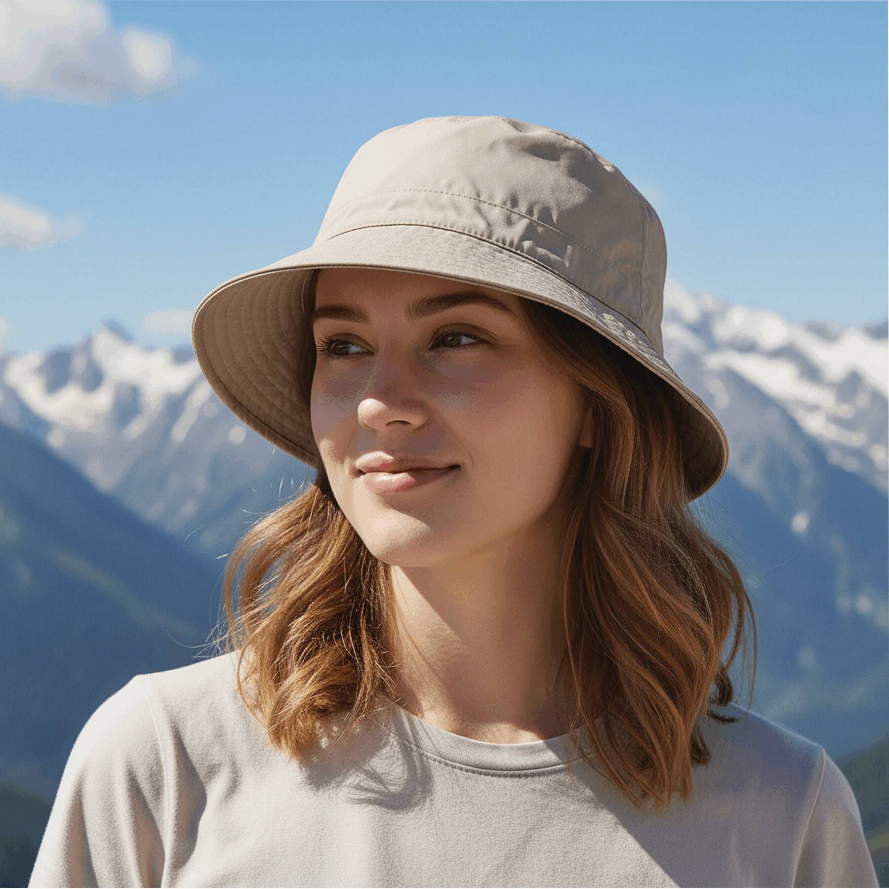 Faltbarer Fischerhut SHADEGO - beige-81