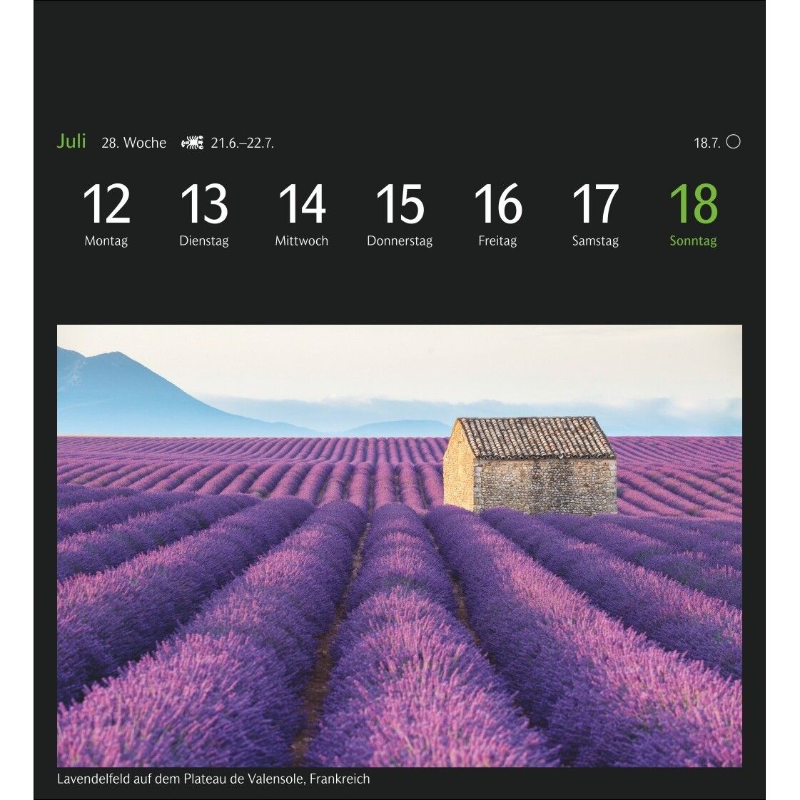 GEO Ferne Horizonte Postkartenkalender-683