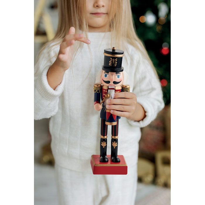 Nussknacker-Figur JOLLY CRUNCH - blau-620