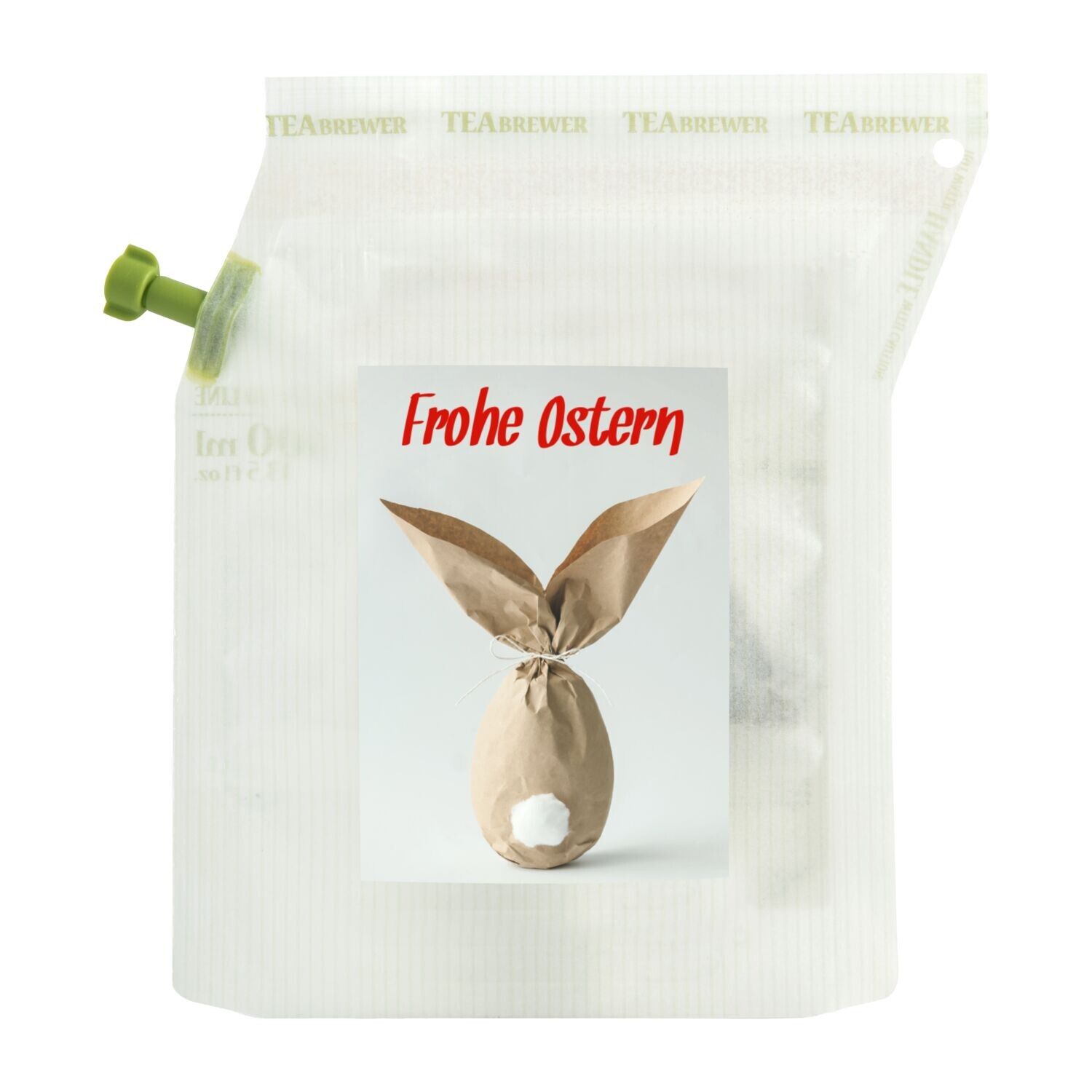Oster-Tee Tasty Berry - Frohe Ostern Packpapierhase-622