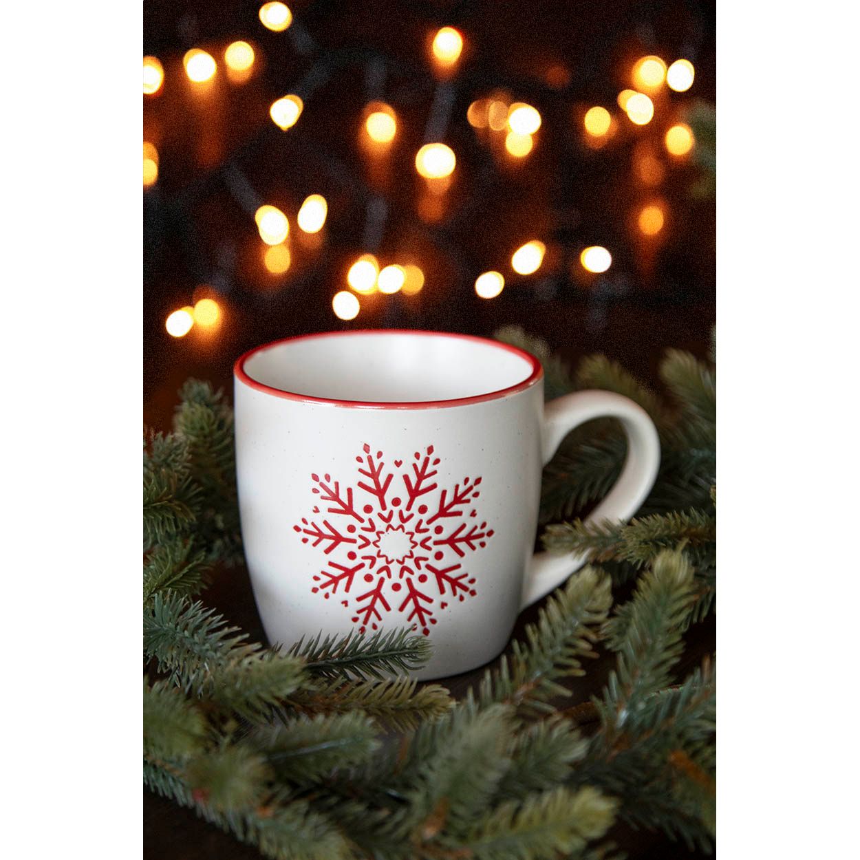 Snoflinga Weihnachtsbecher - rot-379
