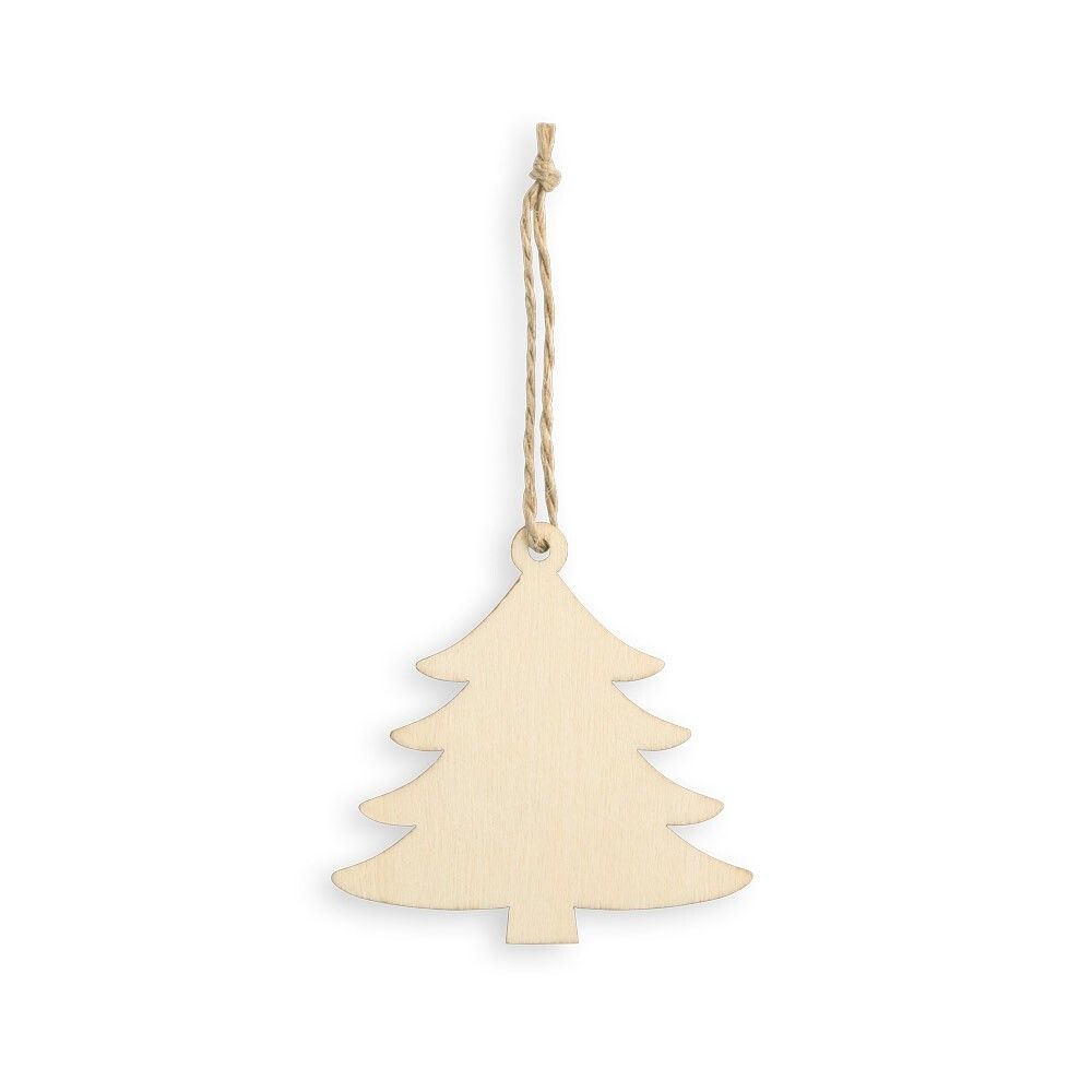 FLAKE Weihnachtsfiguren zum Aufhängen - naturhell-100