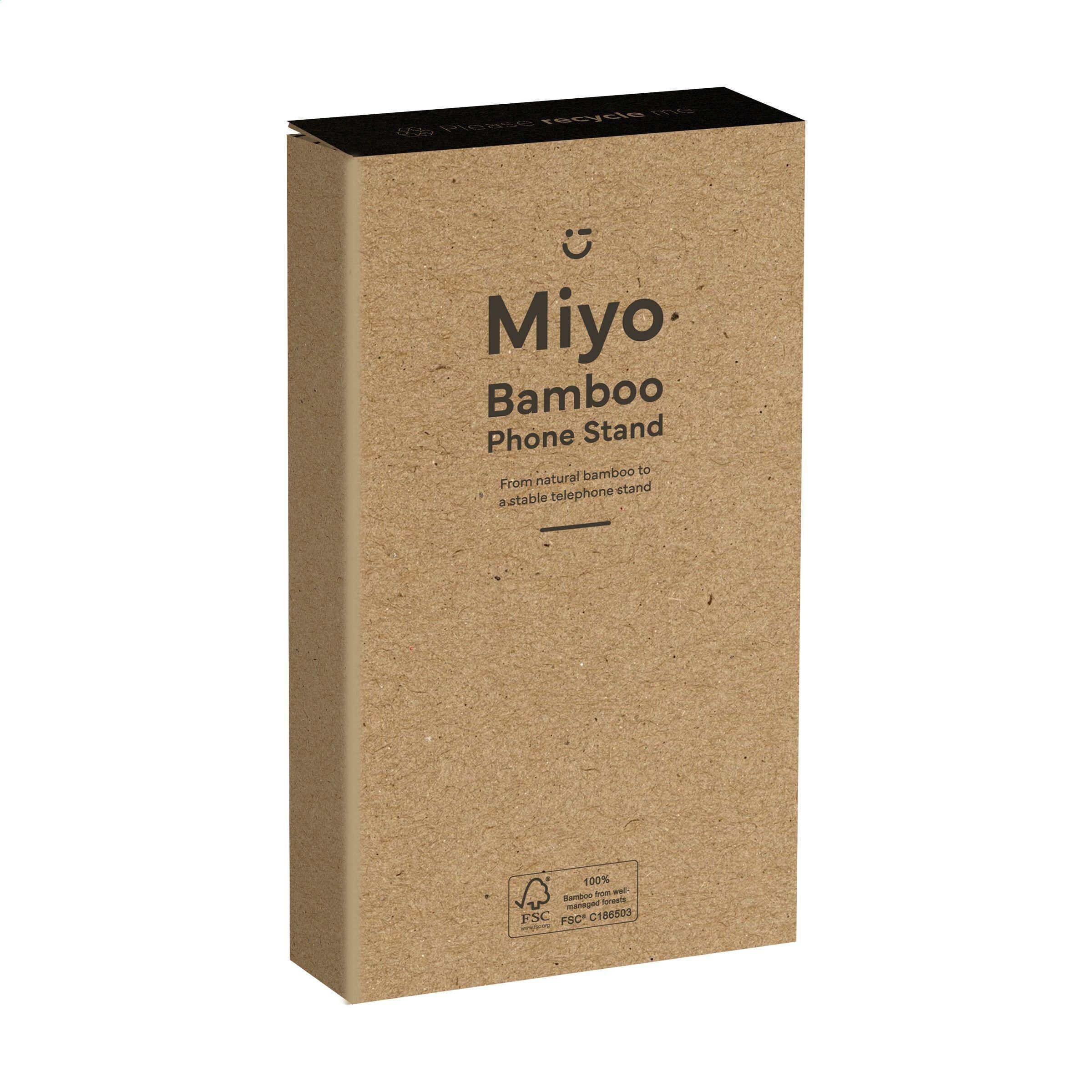 Miyo Bamboo Phone Stand Handyhalterung - bambus-23