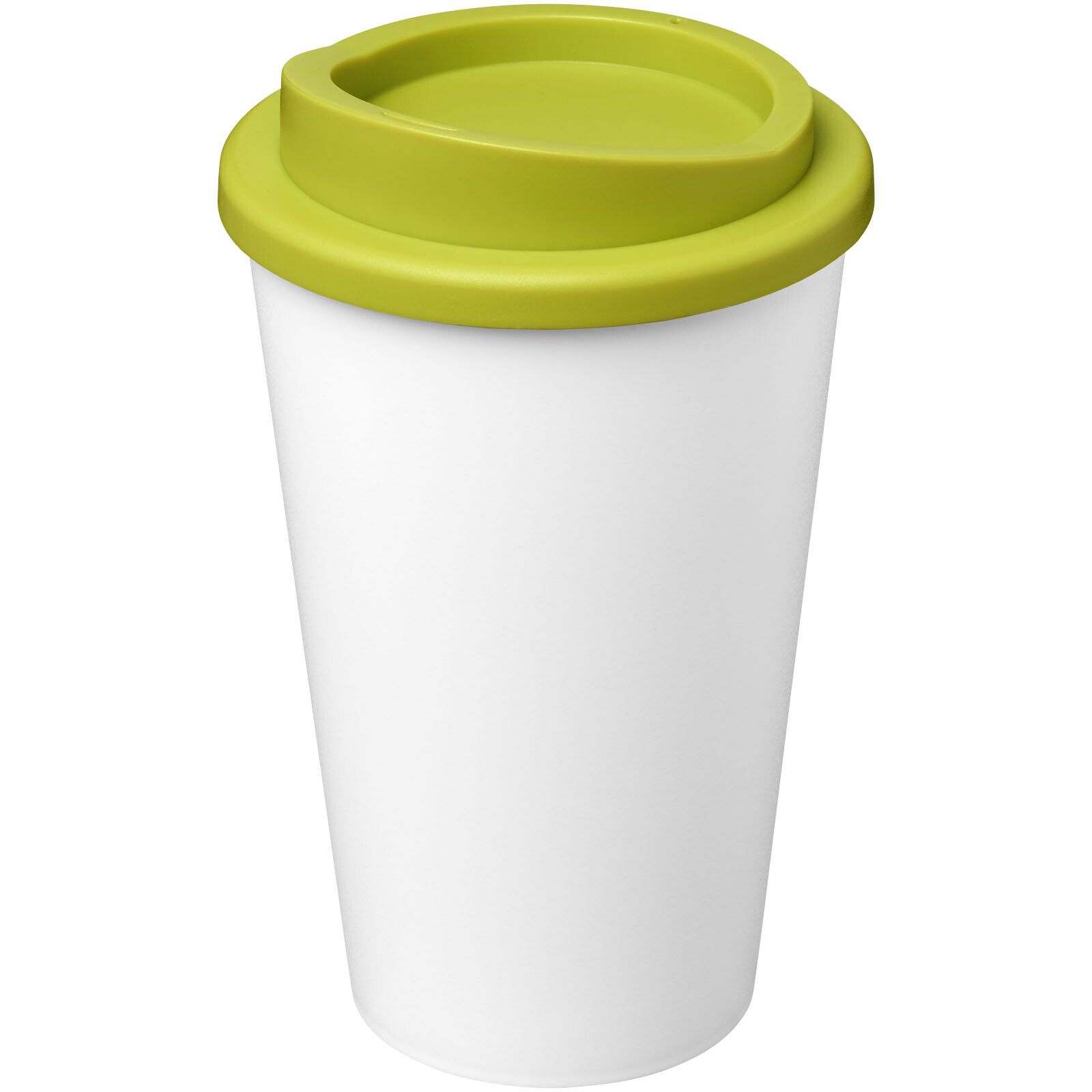 Americano Eco 350 ml recycelter Becher - weiss -  limone-689