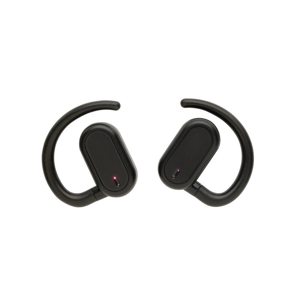 Fitsound TWS-Ohrhörer aus RCS recyceltem Kunststoff - schwarz-234