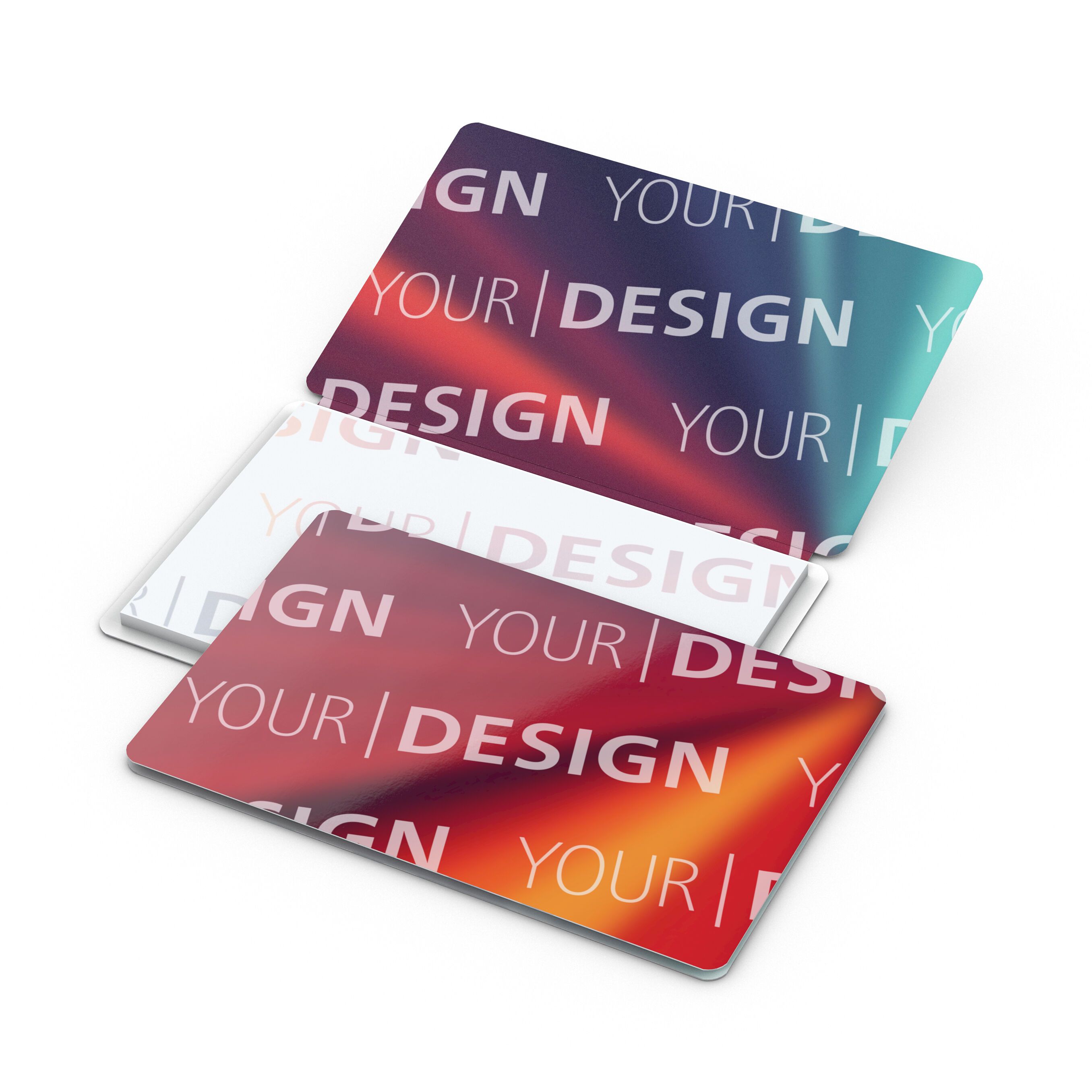 Haftnotizblock Multi-Card, Individuell, glänzend-434