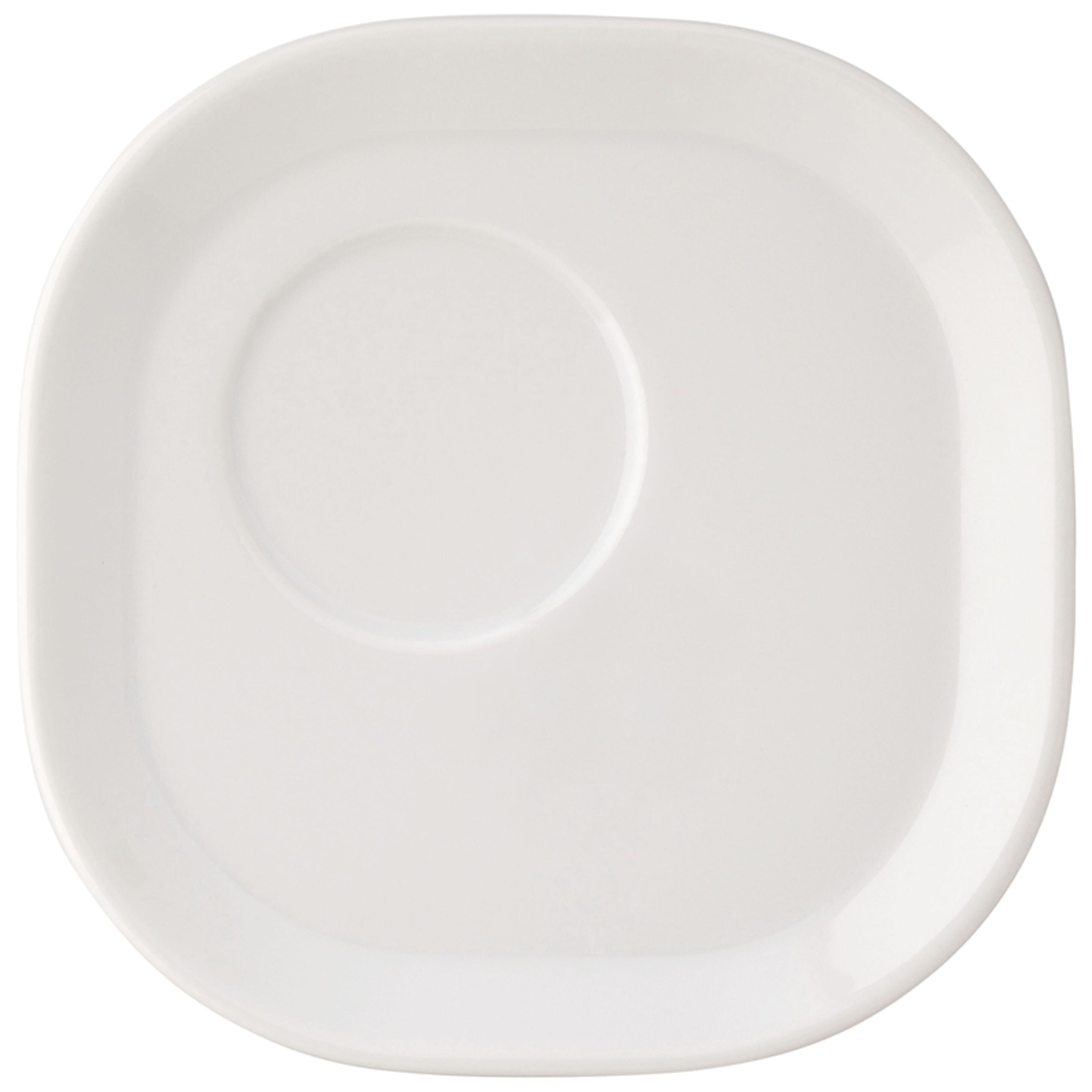 Viereck Teller Satellite - weiss-924