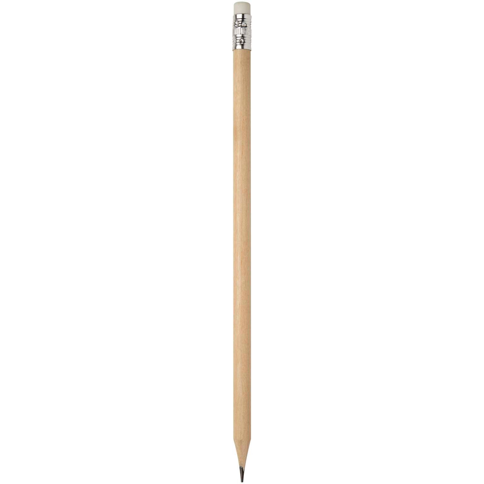 Graffo Bleistift mit Radiergummi - natur-617