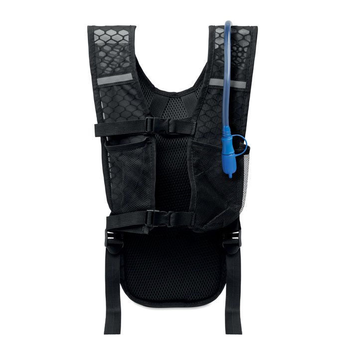 Sportrucksack 420D PU CONFI - schwarz-420