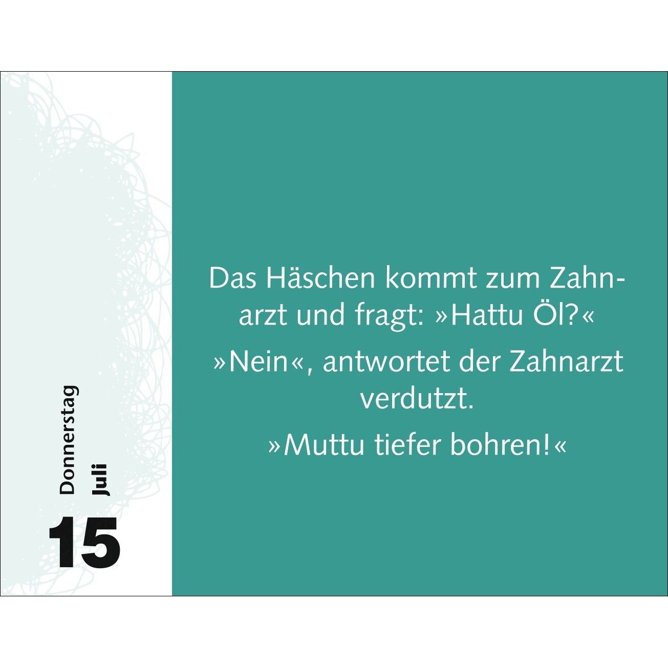 Witzirin Tagesabreißkalender-299
