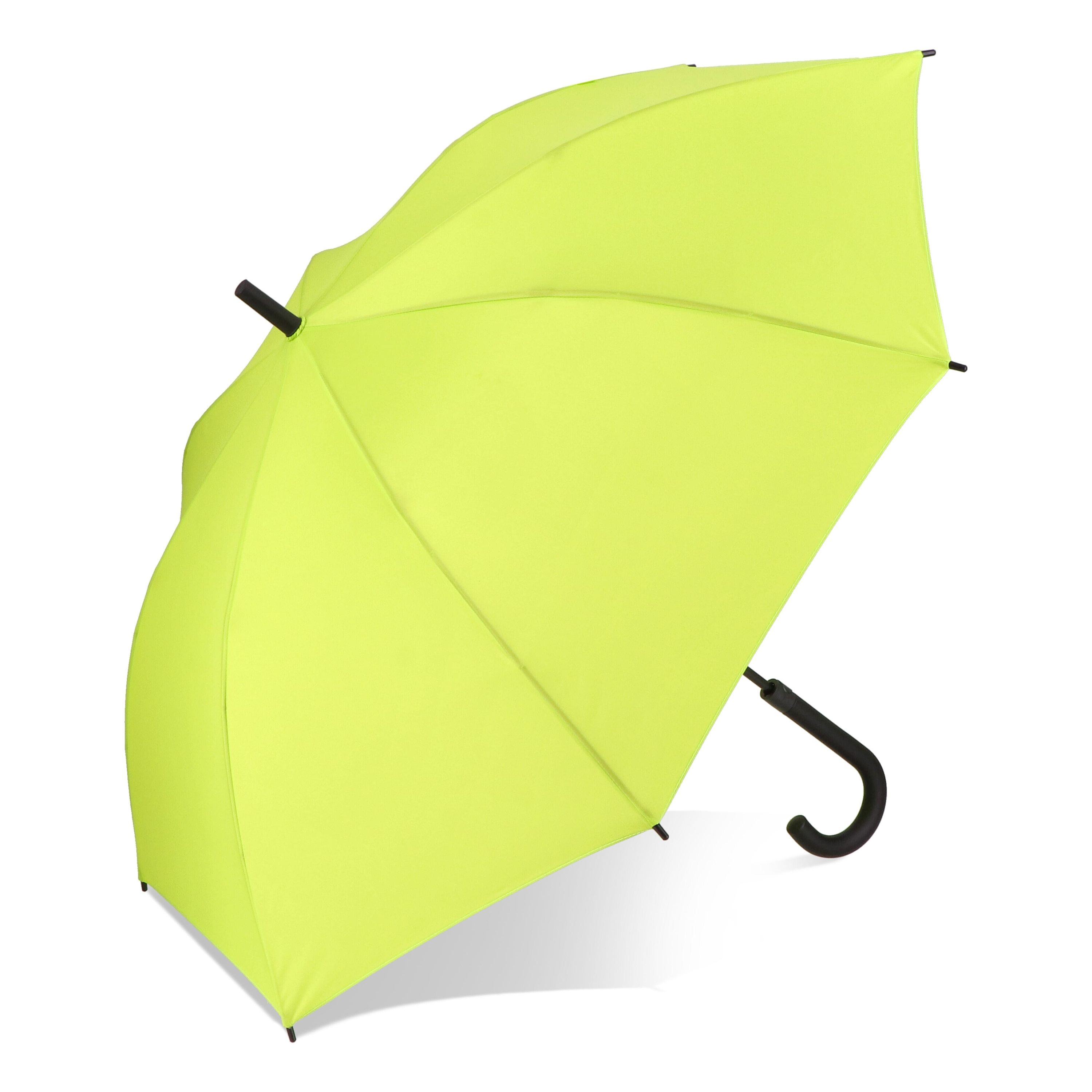 Verdure 190T Pongee 23 windproof Hakenschirm Auto open - hellgrün-555