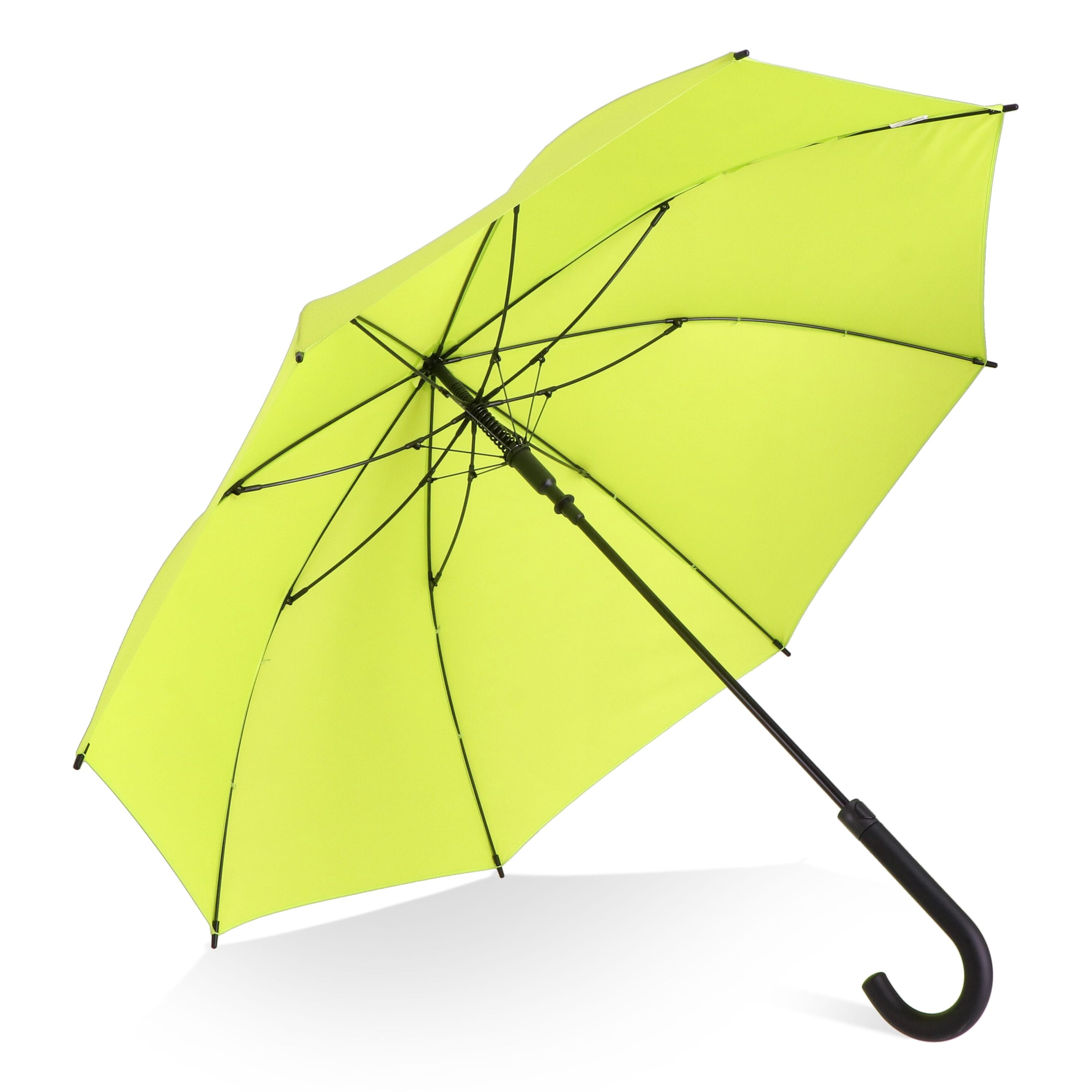 Verdure 190T Pongee 23 windproof Hakenschirm Auto open - hellgrün-555