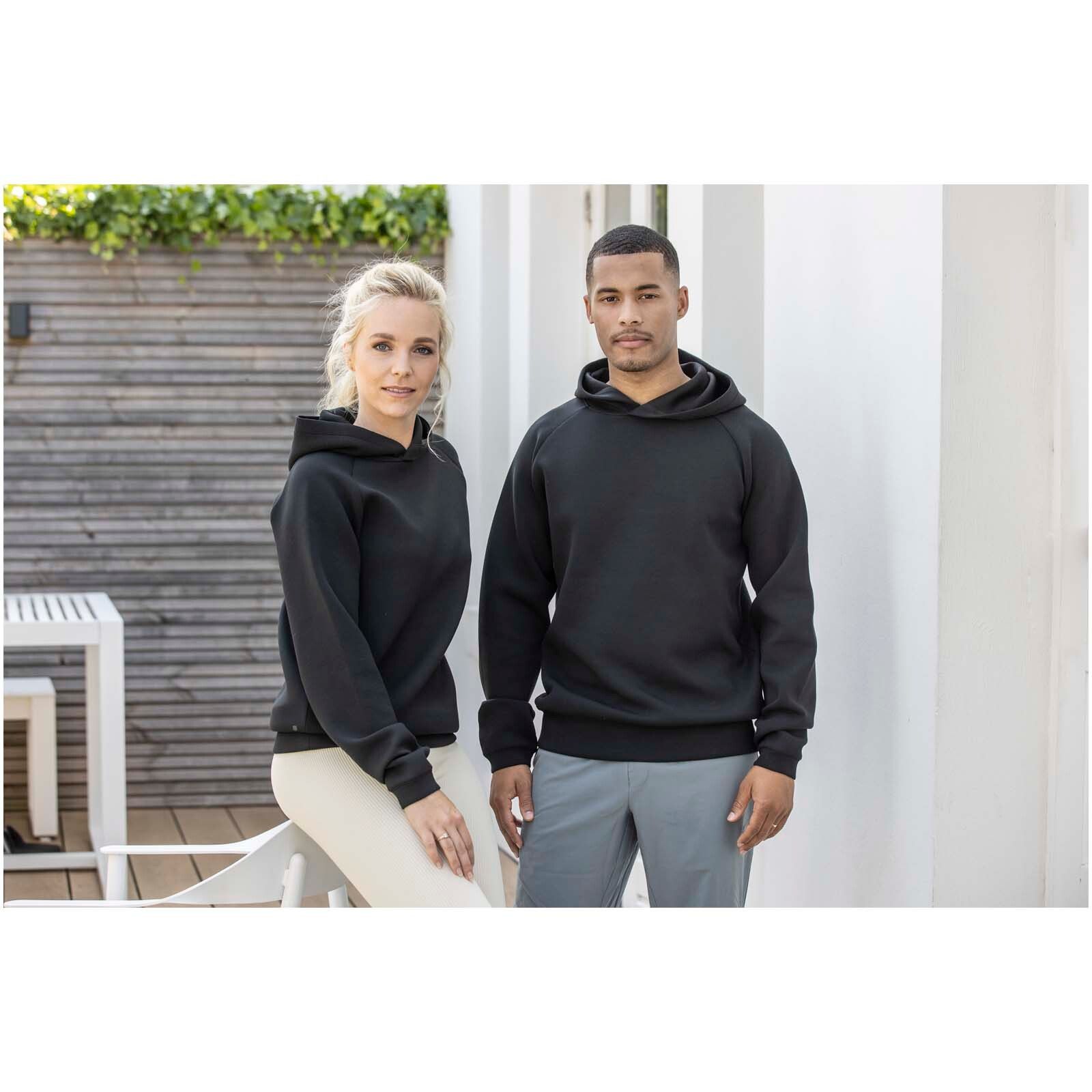 Danali Sport Kapuzenpullover mit Interlock Strick   - schwarz - M-204