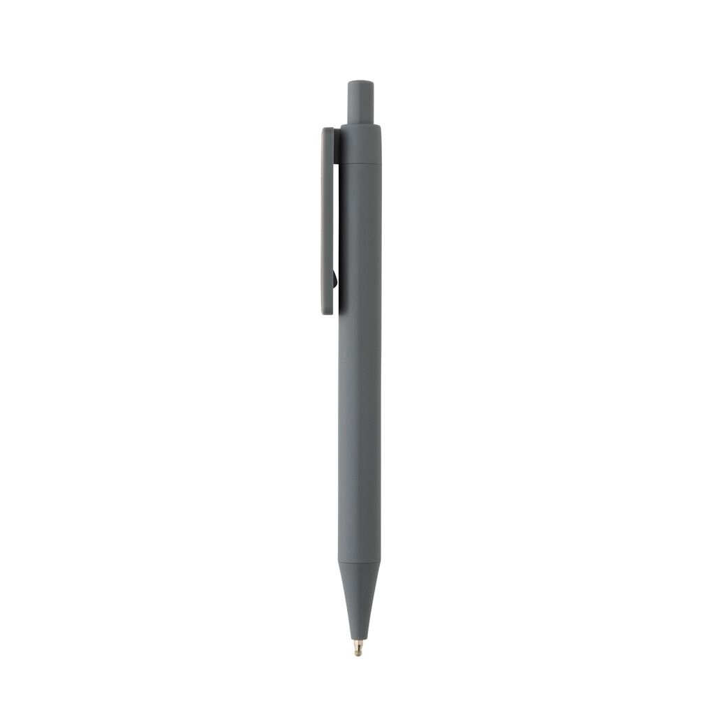 GRS rABS Stift mit Bambus-Clip - grau-417