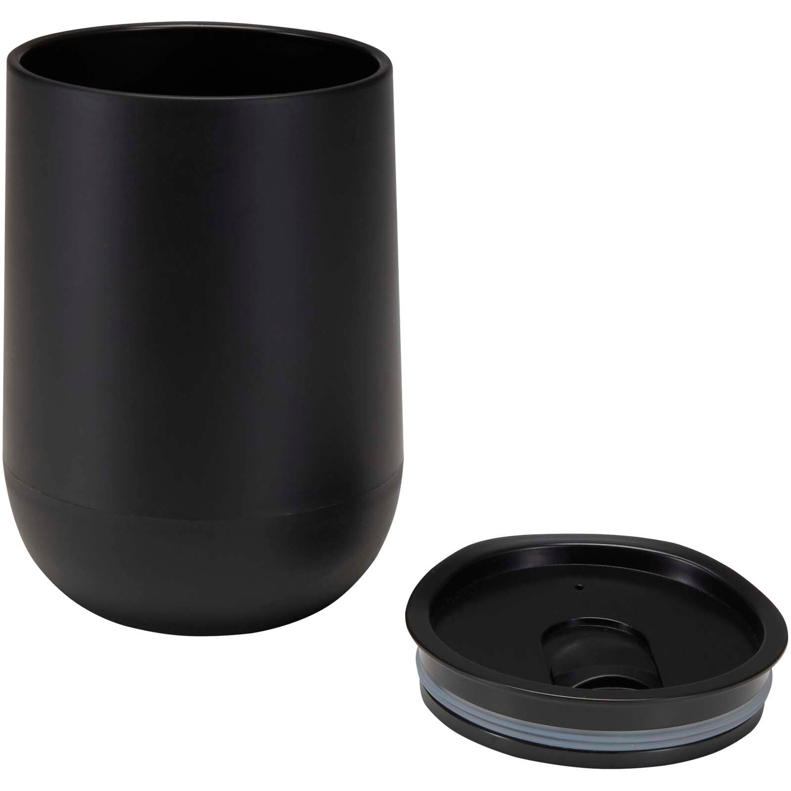 Corzo 360 ml doppelwandiger Isolierbecher - schwarz-482